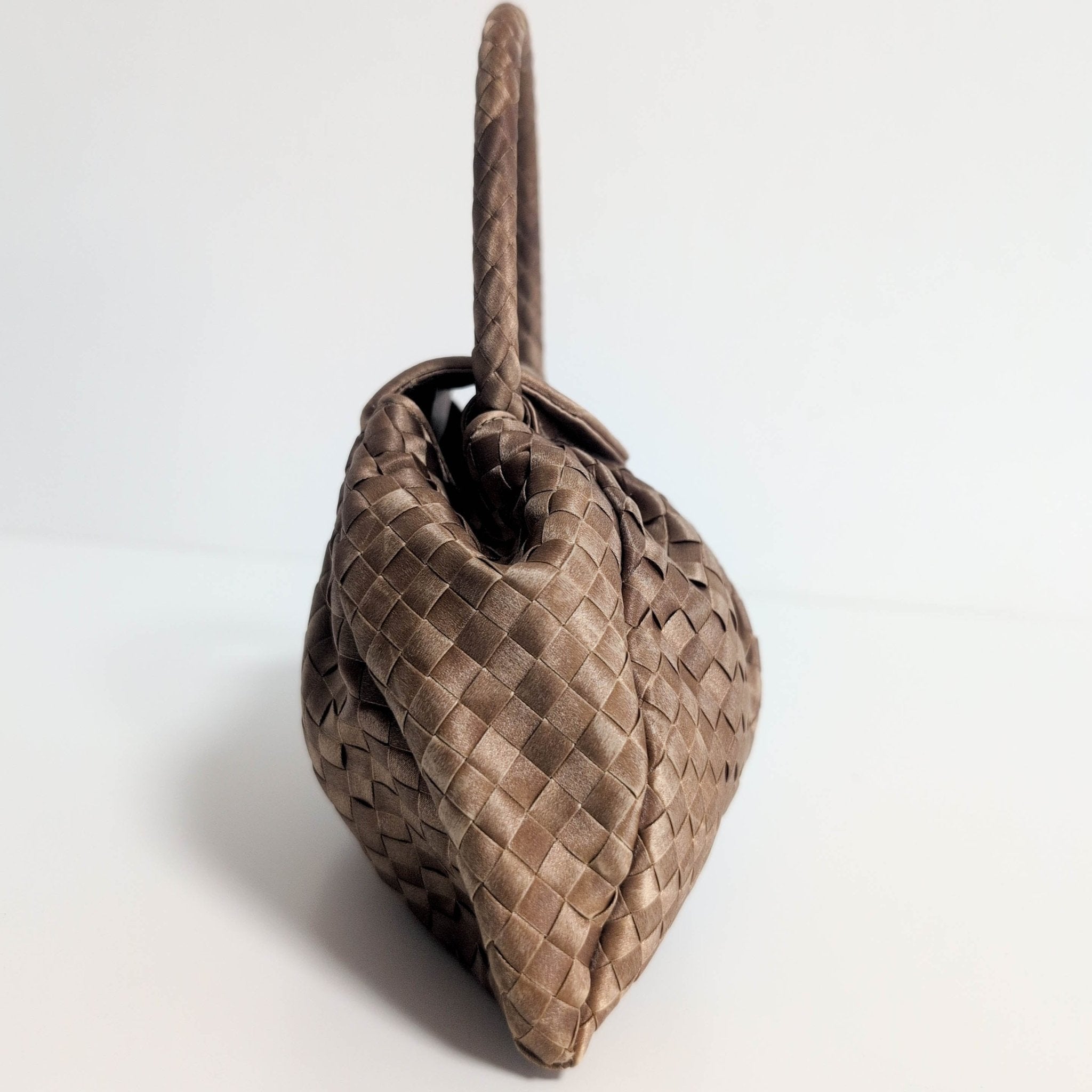 BOTTEGA VENETA Intrecciato Satin Mini Handbag, in , Sold by HIVE PRELOVED - Handle Bags, Mini bags,