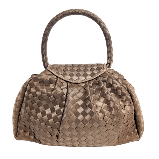 BOTTEGA VENETA Intrecciato Satin Mini Handbag, in , Sold by HIVE PRELOVED - Handle Bags, Mini bags,