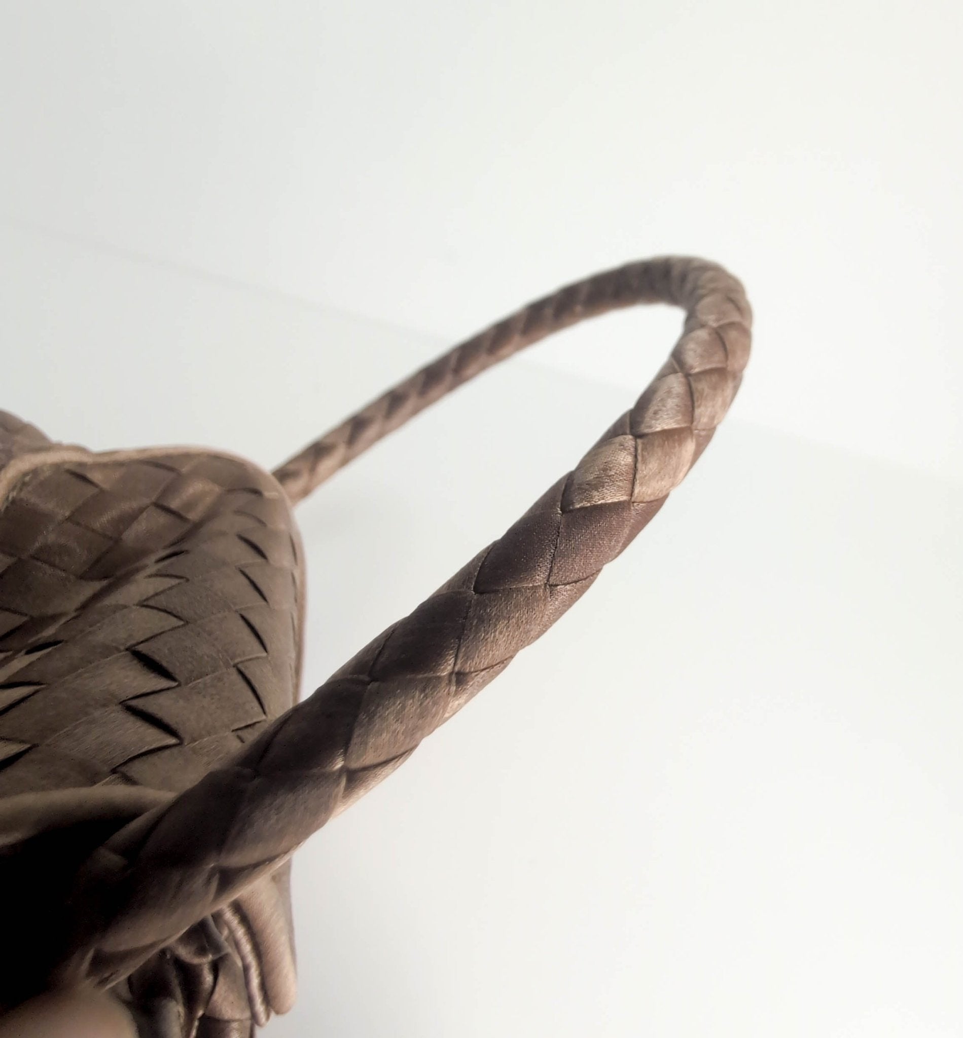 BOTTEGA VENETA Intrecciato Satin Mini Handbag, in , Sold by HIVE PRELOVED - Handle Bags, Mini bags,