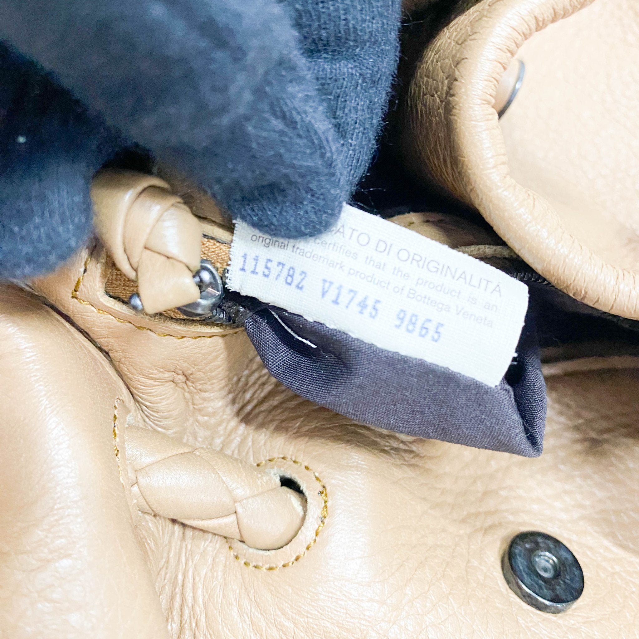 BOTTEGA VENETA Intrecciato Strap Caramel Leather Handle Bag, in , Sold by HIVE PRELOVED - Handle Bags, ,