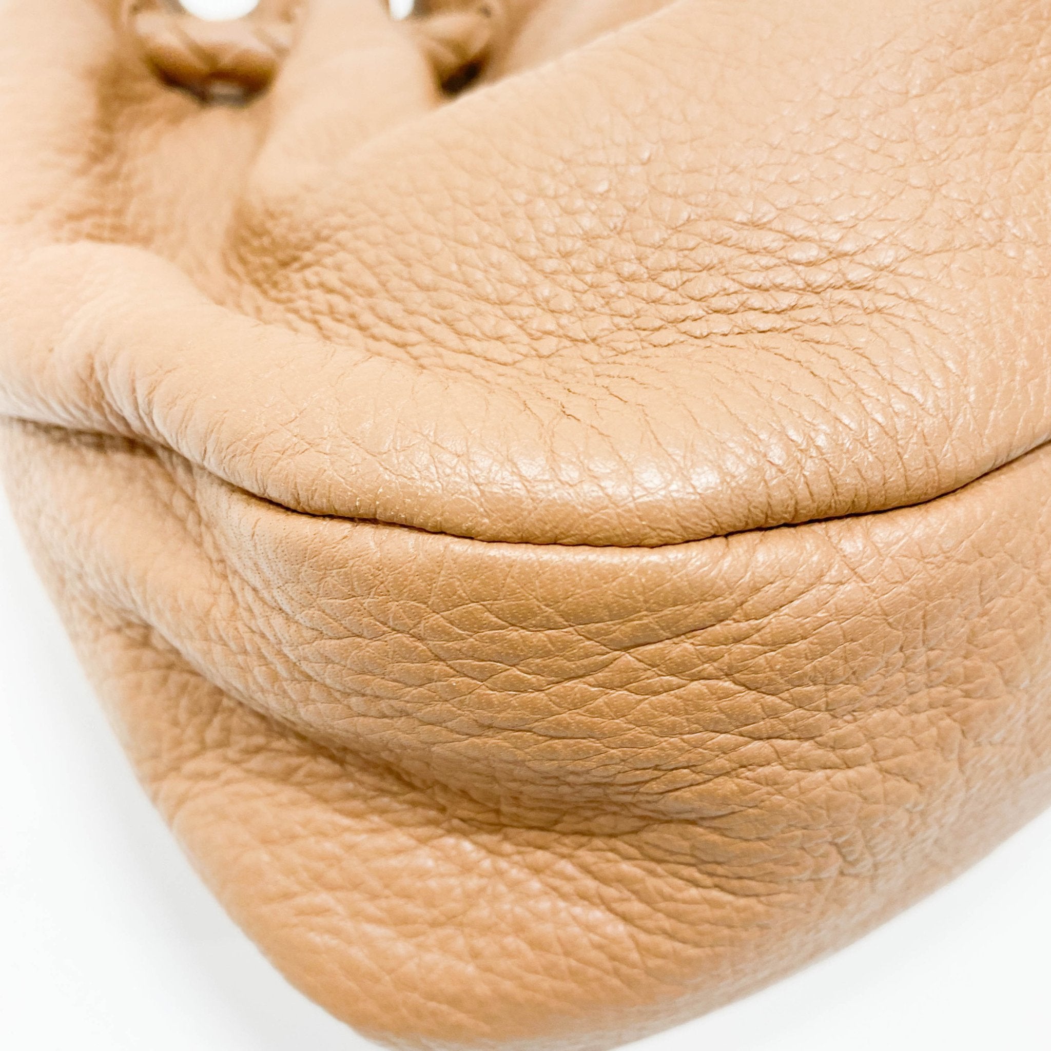 BOTTEGA VENETA Intrecciato Strap Caramel Leather Handle Bag, in , Sold by HIVE PRELOVED - Handle Bags, ,