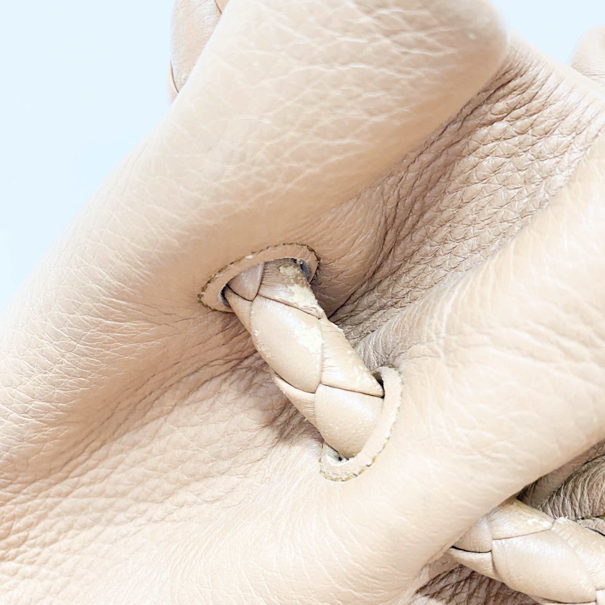 BOTTEGA VENETA Intrecciato Strap Caramel Leather Handle Bag, in , Sold by HIVE PRELOVED - Handle Bags, ,