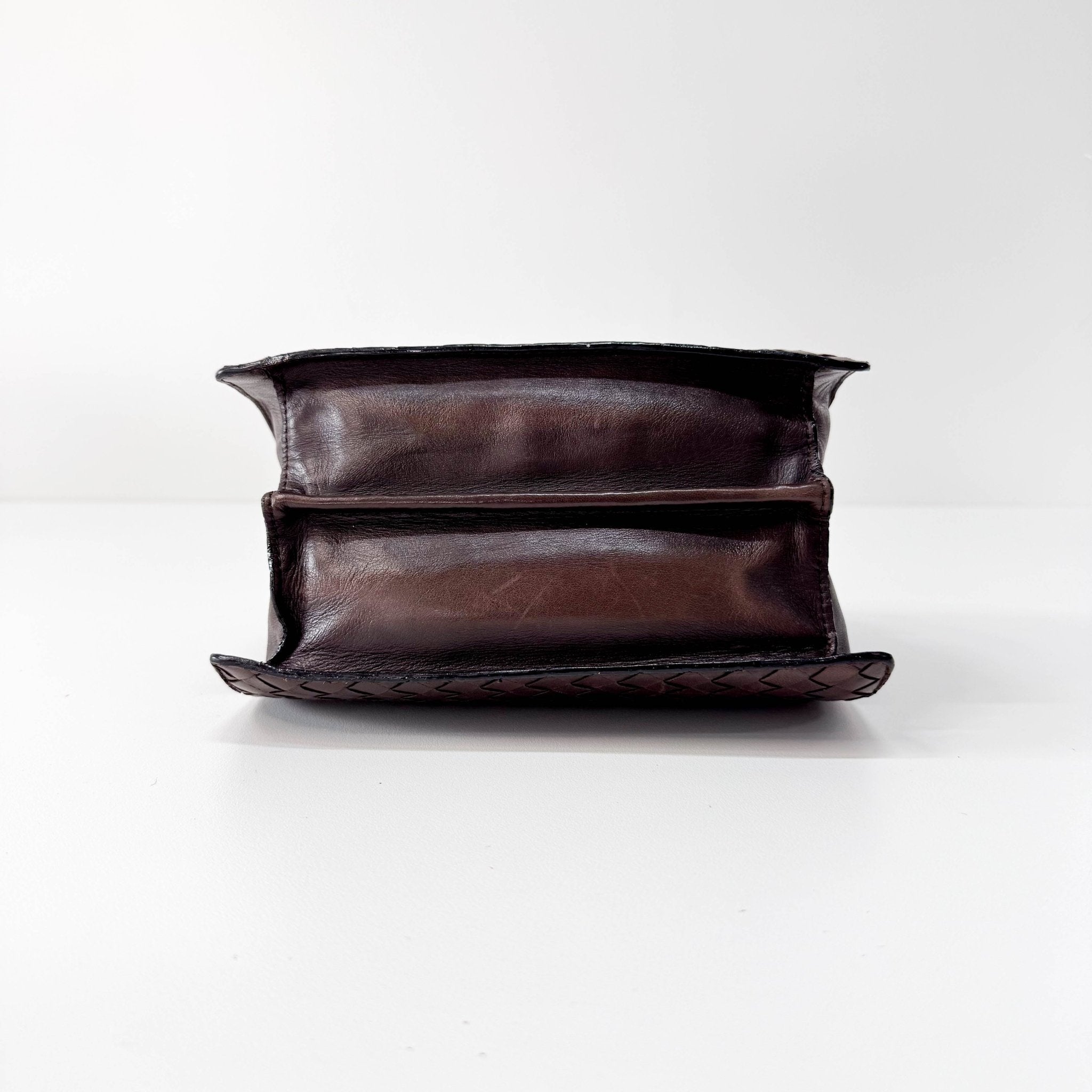 BOTTEGA VENETA Intrecciato Tortoise Shell Mini Handle Bag, in , Sold by HIVE PRELOVED - Handle Bags, ,