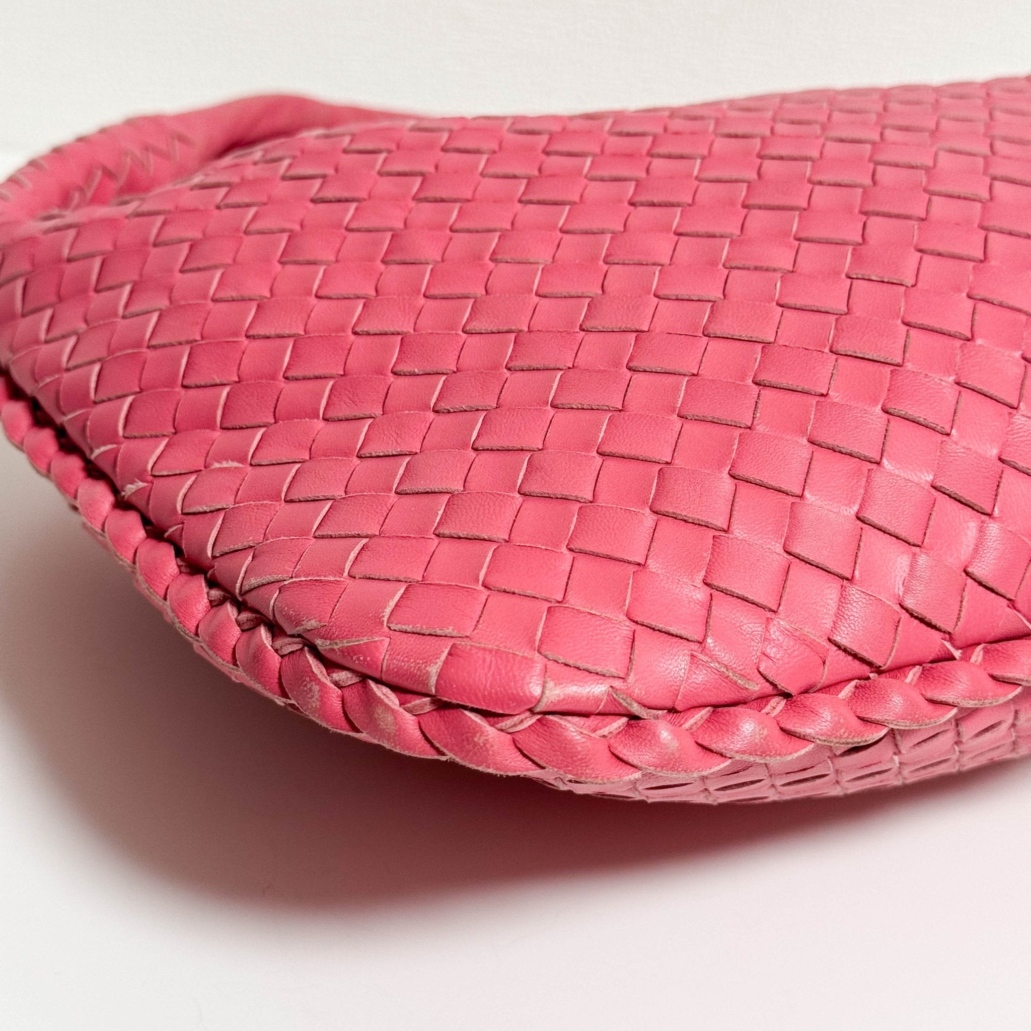 BOTTEGA VENETA Intrecciato Veneta Hobo Pink Bag, in , Sold by HIVE PRELOVED - Shoulder Bags