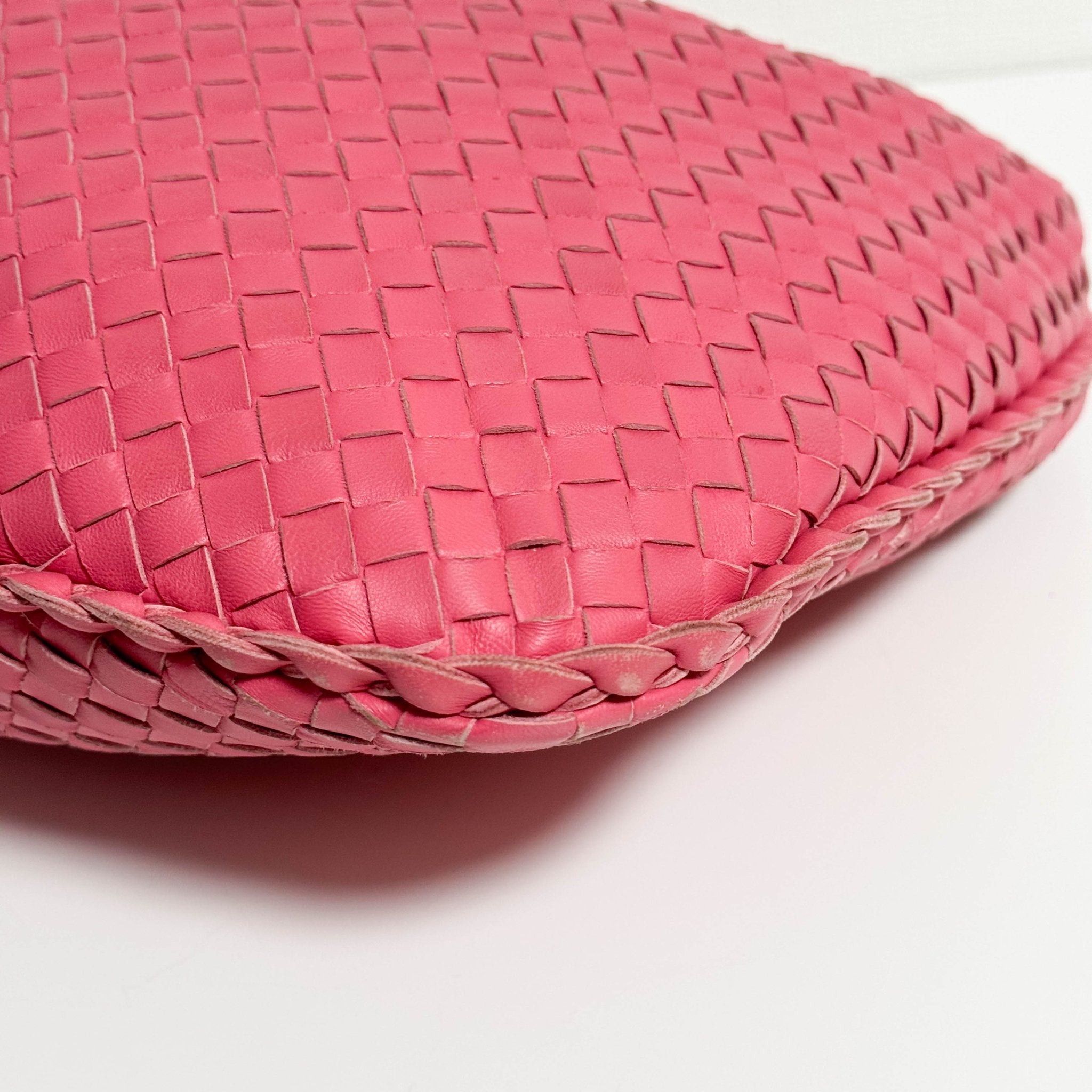 BOTTEGA VENETA Intrecciato Veneta Hobo Pink Bag, in , Sold by HIVE PRELOVED - Shoulder Bags