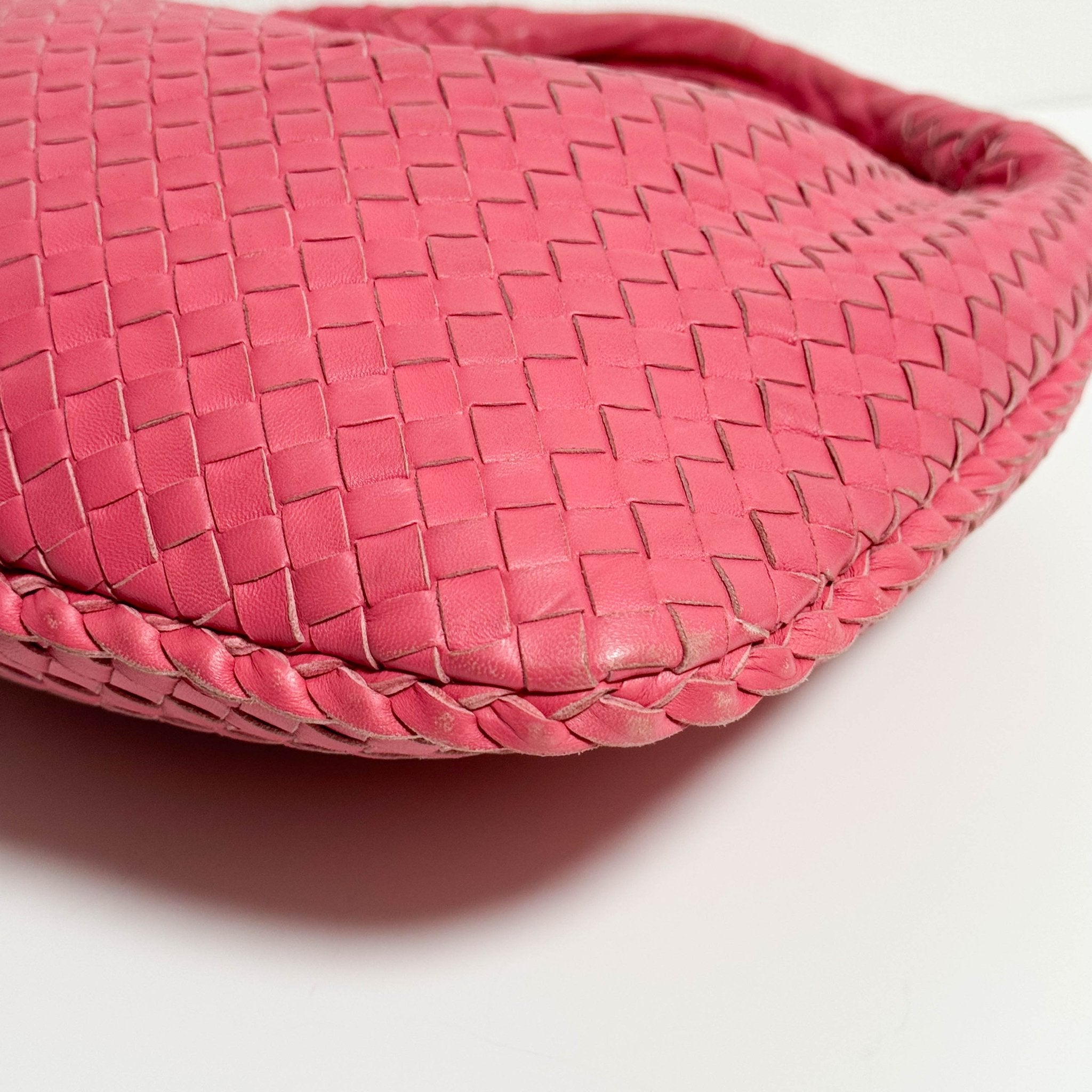 BOTTEGA VENETA Intrecciato Veneta Hobo Pink Bag, in , Sold by HIVE PRELOVED - Shoulder Bags