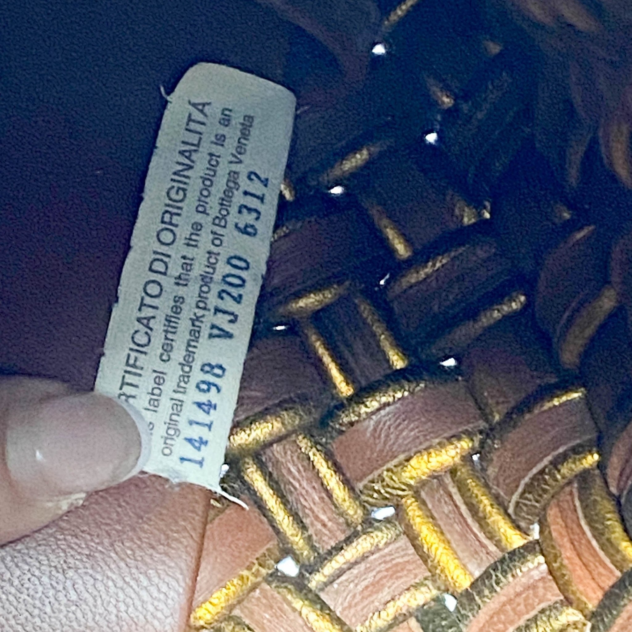 BOTTEGA VENETA Intrecciato Woven Tote Metallic Gold / Brown, in , Sold by HIVE PRELOVED - Totes, ,