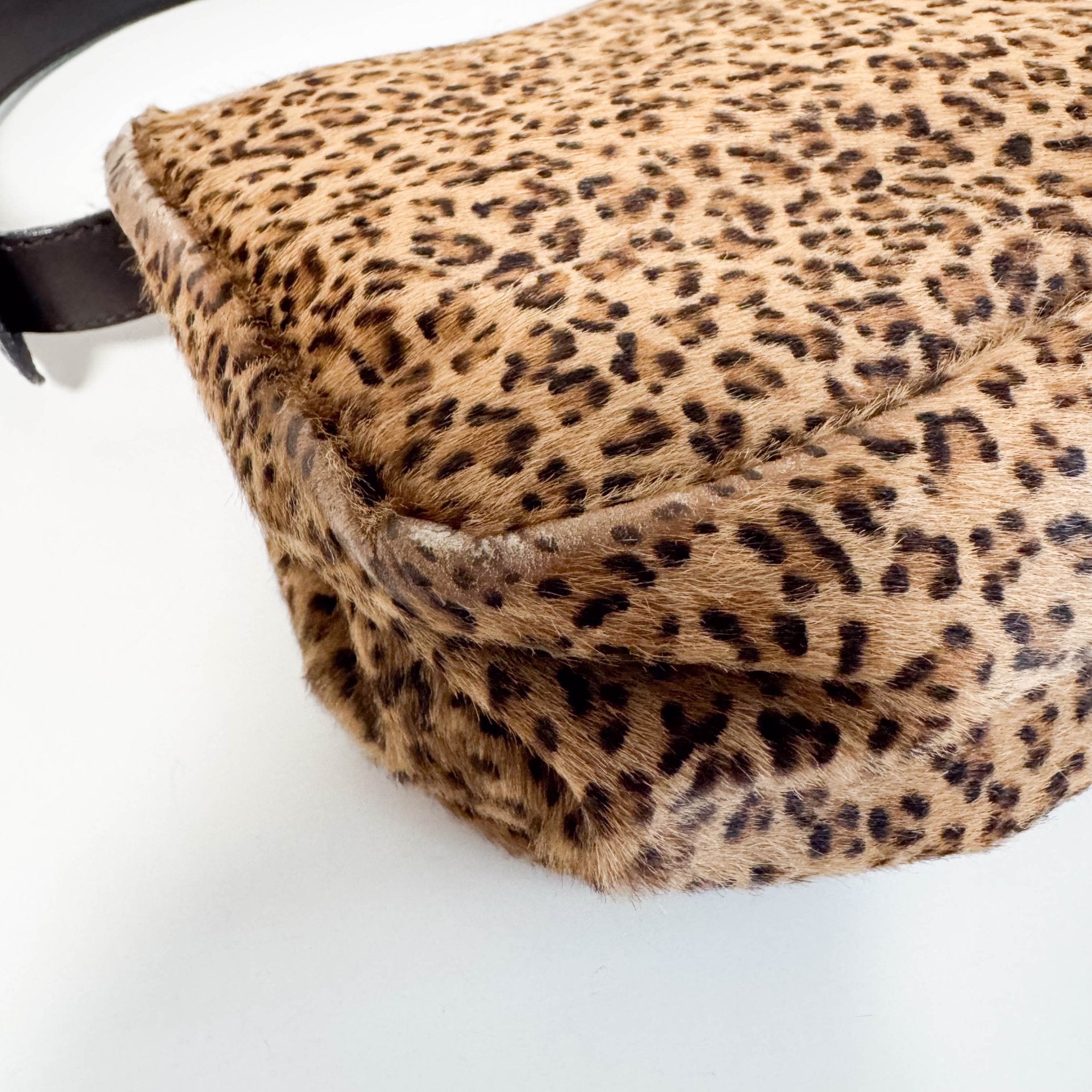 BOTTEGA VENETA Leopard Ponyhair Mini Shoulder Bag, in , Sold by HIVE PRELOVED - Shoulder Bags, ,
