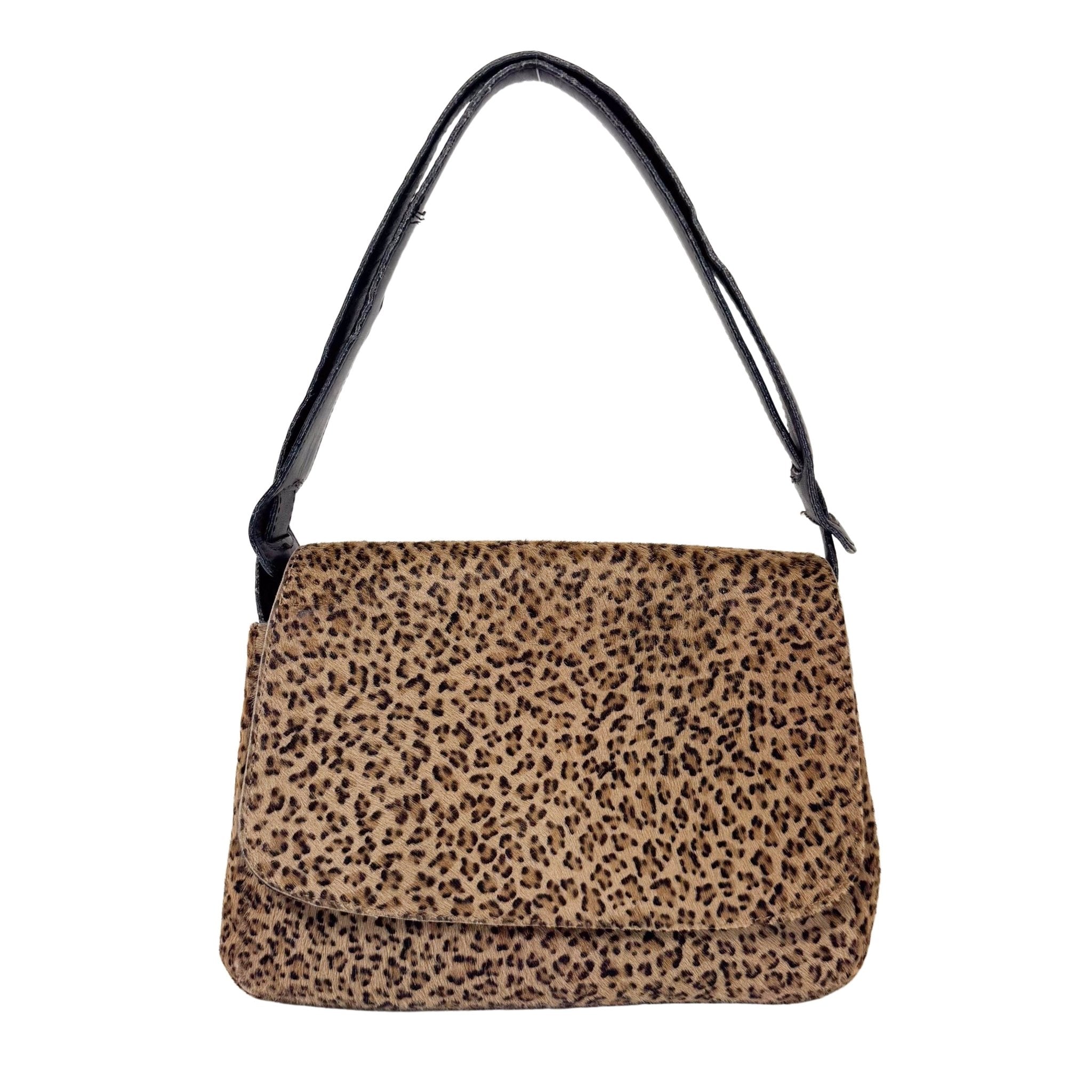 BOTTEGA VENETA Leopard Ponyhair Mini Shoulder Bag, in , Sold by HIVE PRELOVED - Shoulder Bags, ,
