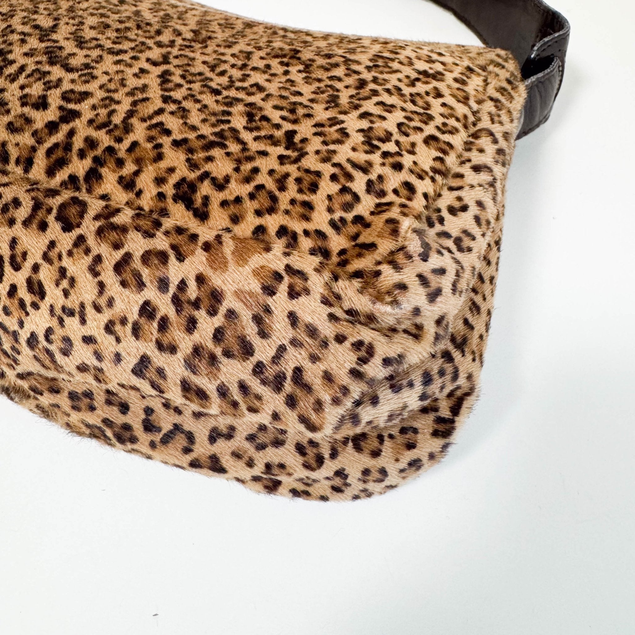 BOTTEGA VENETA Leopard Ponyhair Mini Shoulder Bag, in , Sold by HIVE PRELOVED - Shoulder Bags, ,