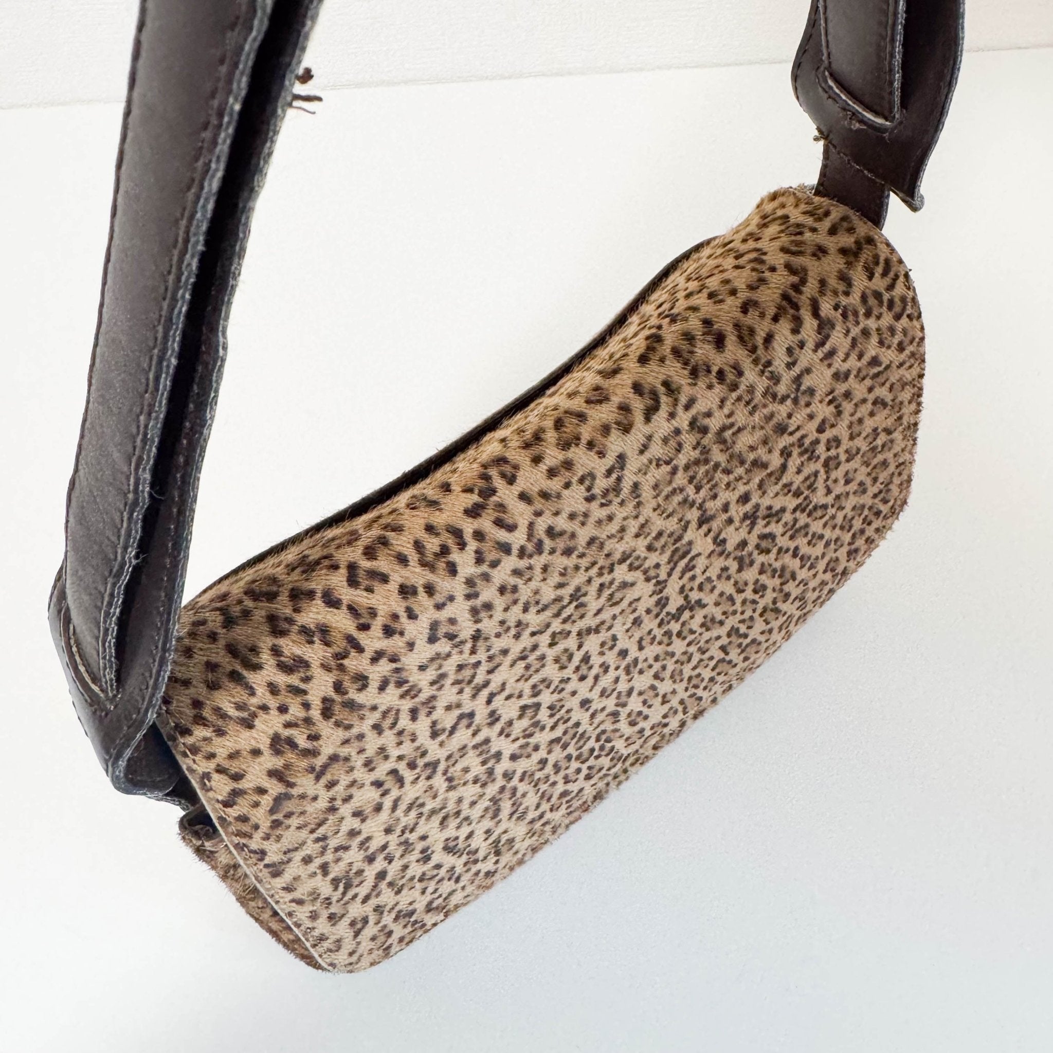 BOTTEGA VENETA Leopard Ponyhair Mini Shoulder Bag, in , Sold by HIVE PRELOVED - Shoulder Bags, ,