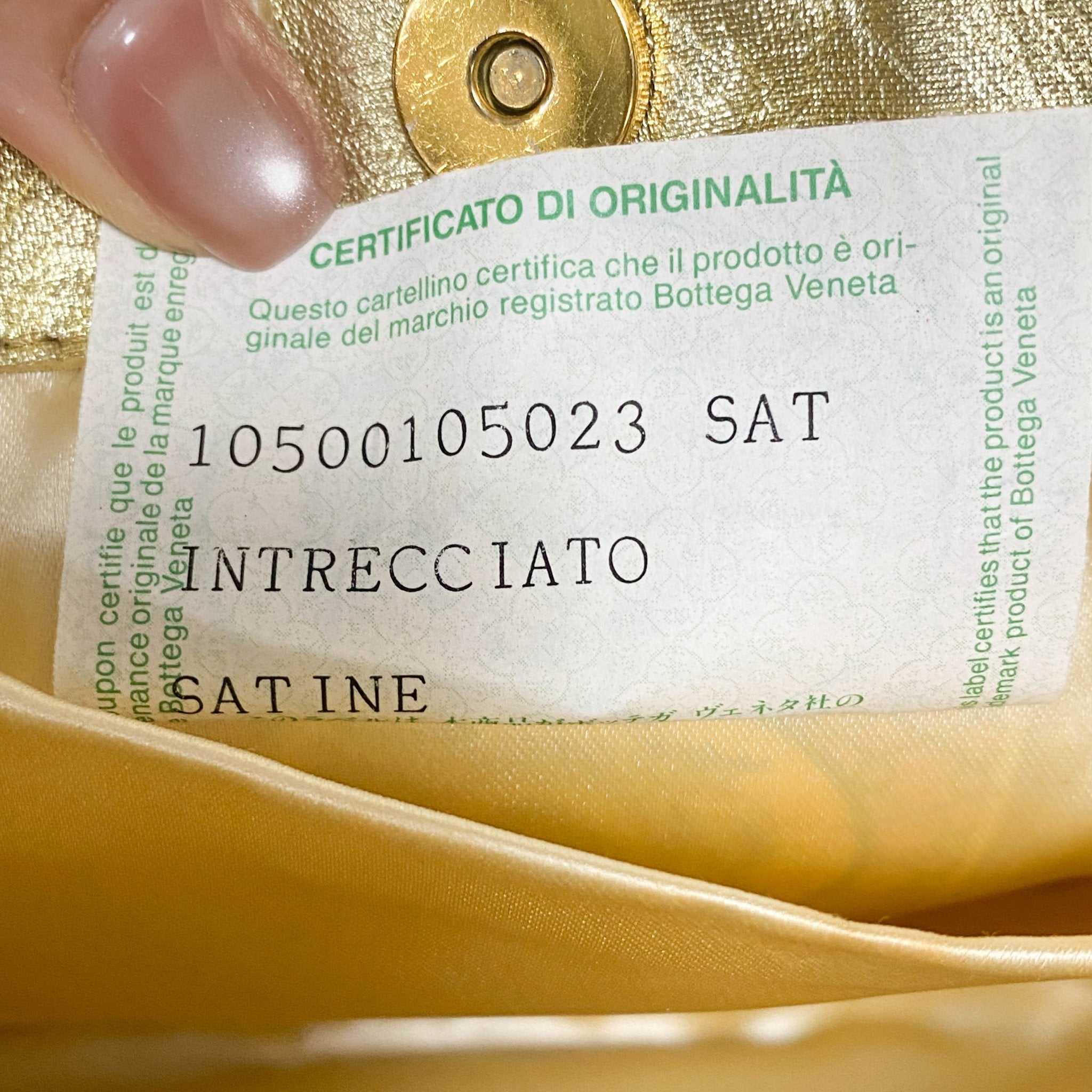 BOTTEGA VENETA Metallic Gold Intrecciato Leather Mini Shoulder / Crossbody Bag, in , Sold by HIVE PRELOVED - Shoulder Bags, ,