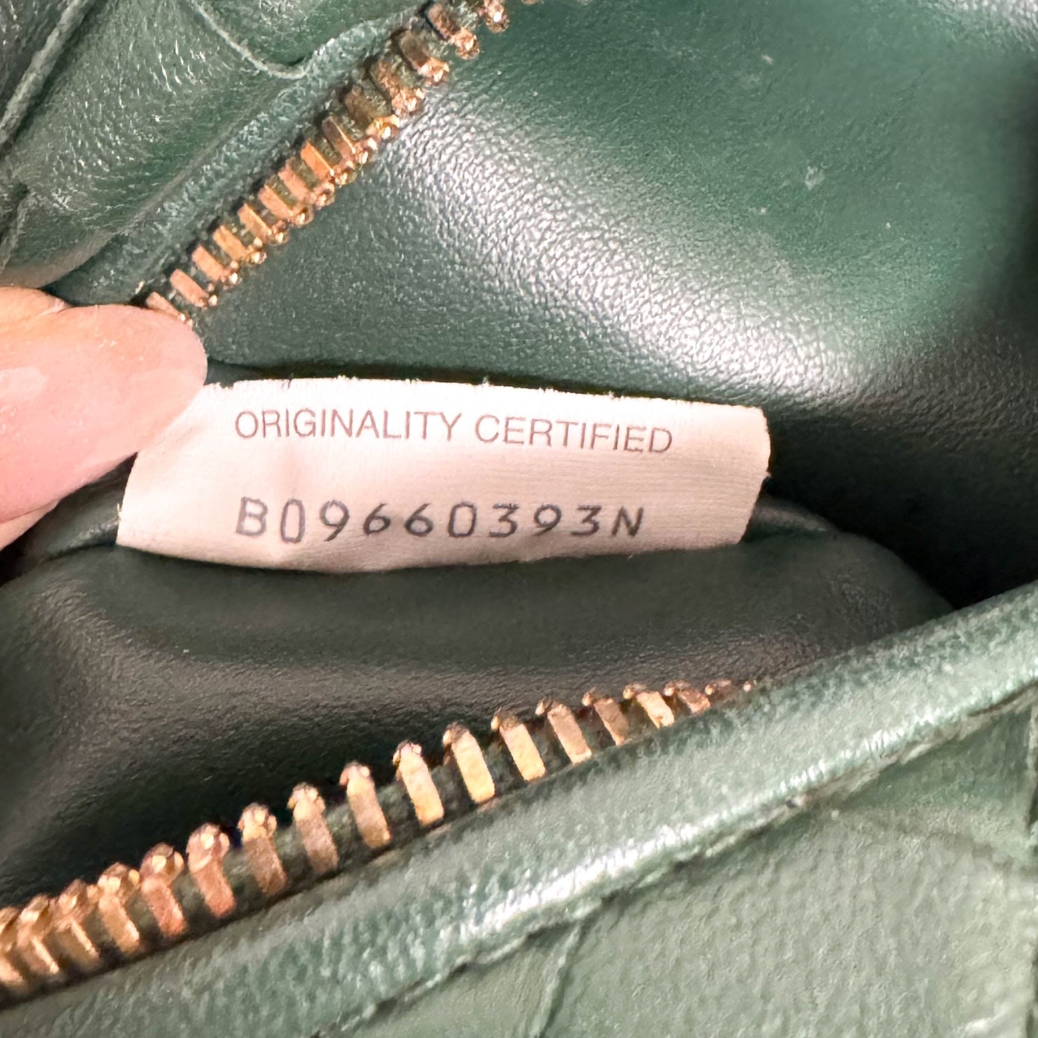 BOTTEGA VENETA Mini Jodie Intrecciato Leather Forest Green Handbag, in , Sold by HIVE PRELOVED - Handle Bags, ,