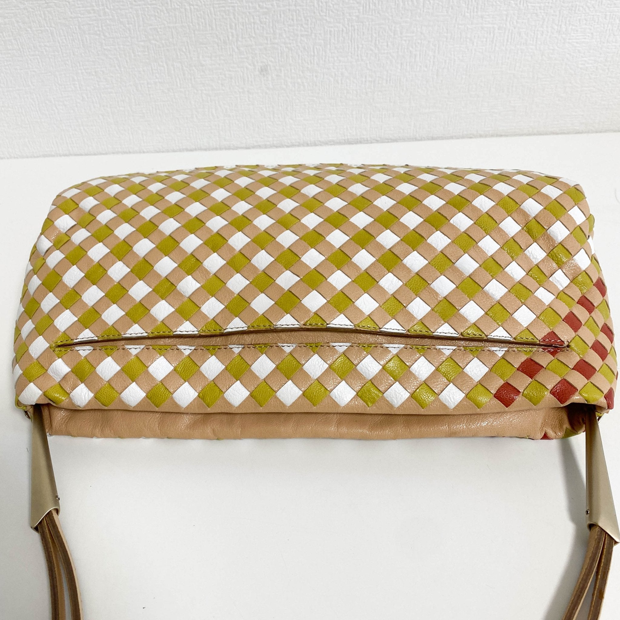 BOTTEGA VENETA Multicolour Intrecciato Leather Shoulder Bag, in , Sold by HIVE PRELOVED - Shoulder Bags, ,