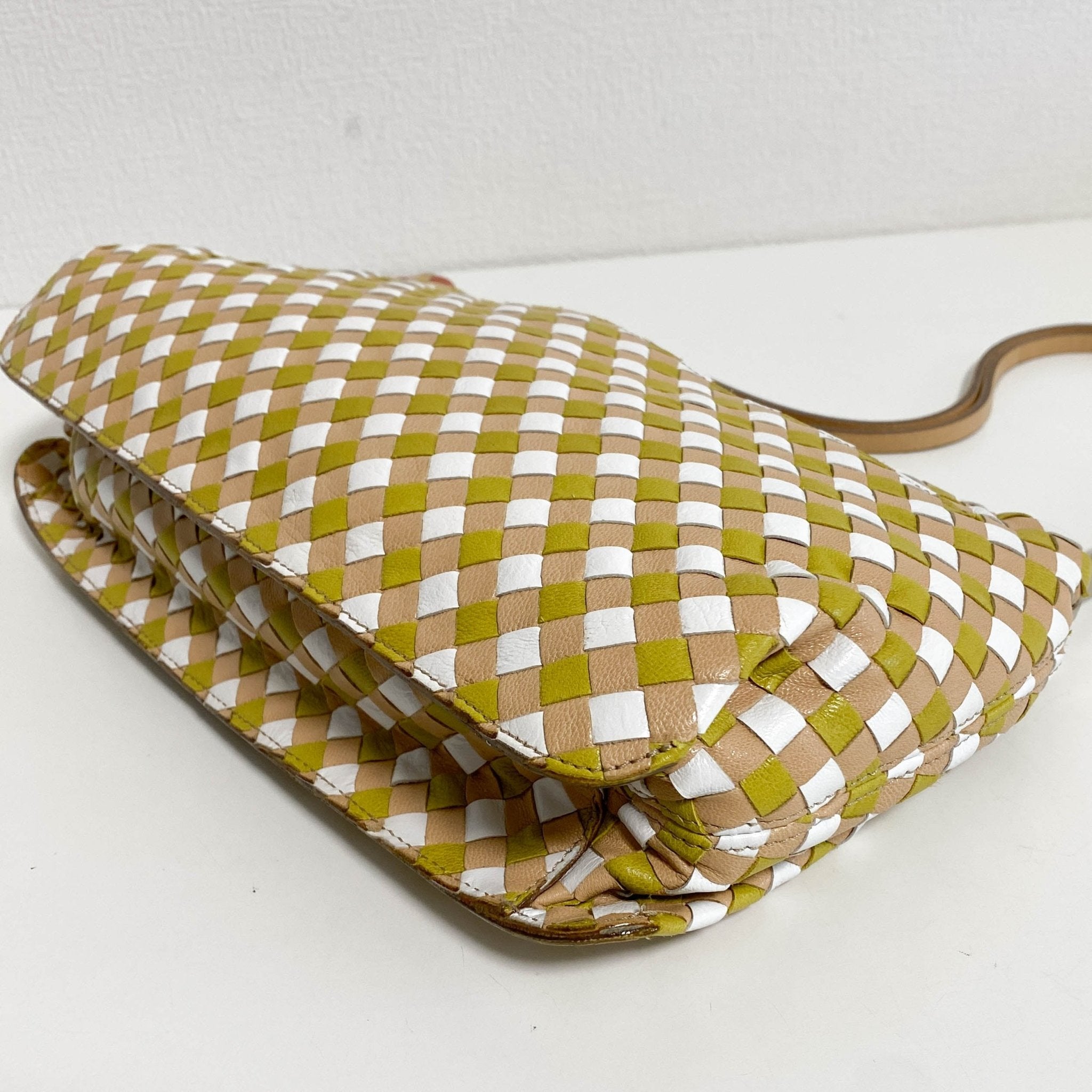 BOTTEGA VENETA Multicolour Intrecciato Leather Shoulder Bag, in , Sold by HIVE PRELOVED - Shoulder Bags, ,