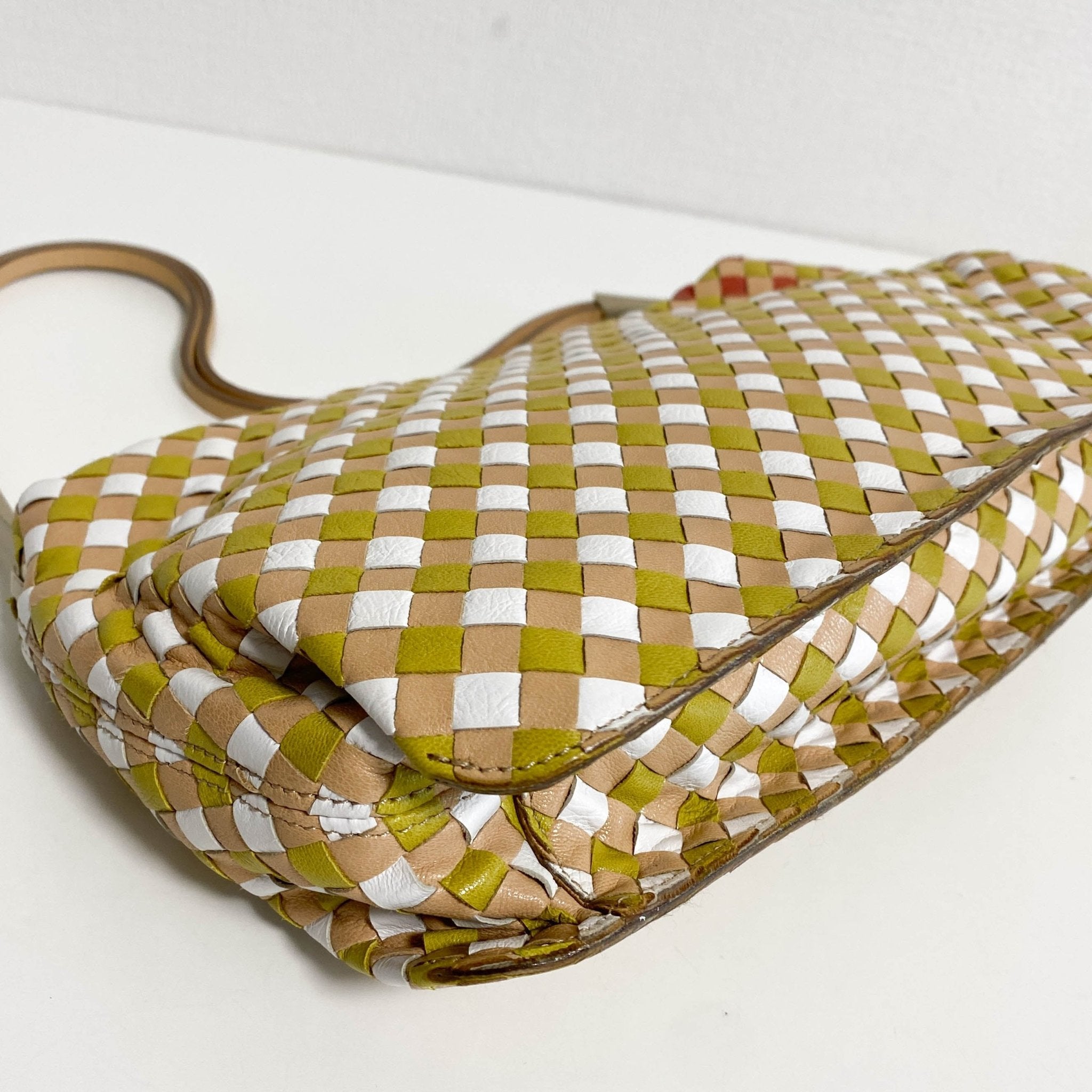 BOTTEGA VENETA Multicolour Intrecciato Leather Shoulder Bag, in , Sold by HIVE PRELOVED - Shoulder Bags, ,