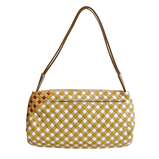 BOTTEGA VENETA Multicolour Intrecciato Leather Shoulder Bag, in , Sold by HIVE PRELOVED - Shoulder Bags, ,