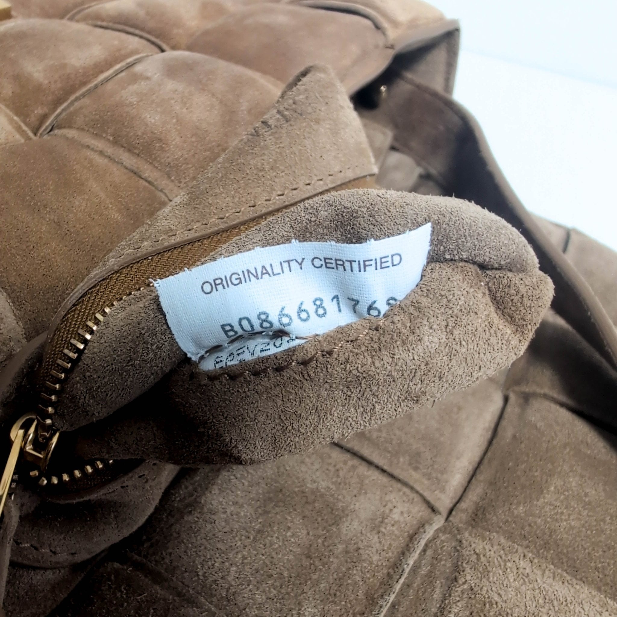 BOTTEGA VENETA Padded Cassette Crossbody Shoulderbag Suede Brown MaxiIntrecciato, in , Sold by HIVE PRELOVED - Crossbody bags