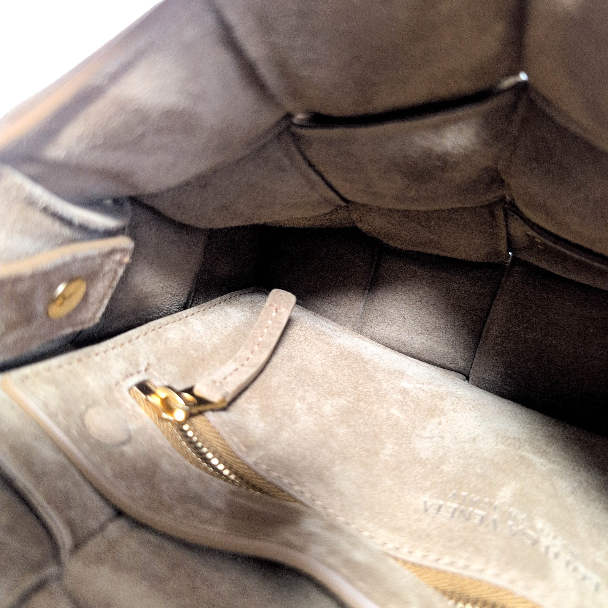 BOTTEGA VENETA Padded Cassette Crossbody Shoulderbag Suede Brown MaxiIntrecciato, in , Sold by HIVE PRELOVED - Crossbody bags