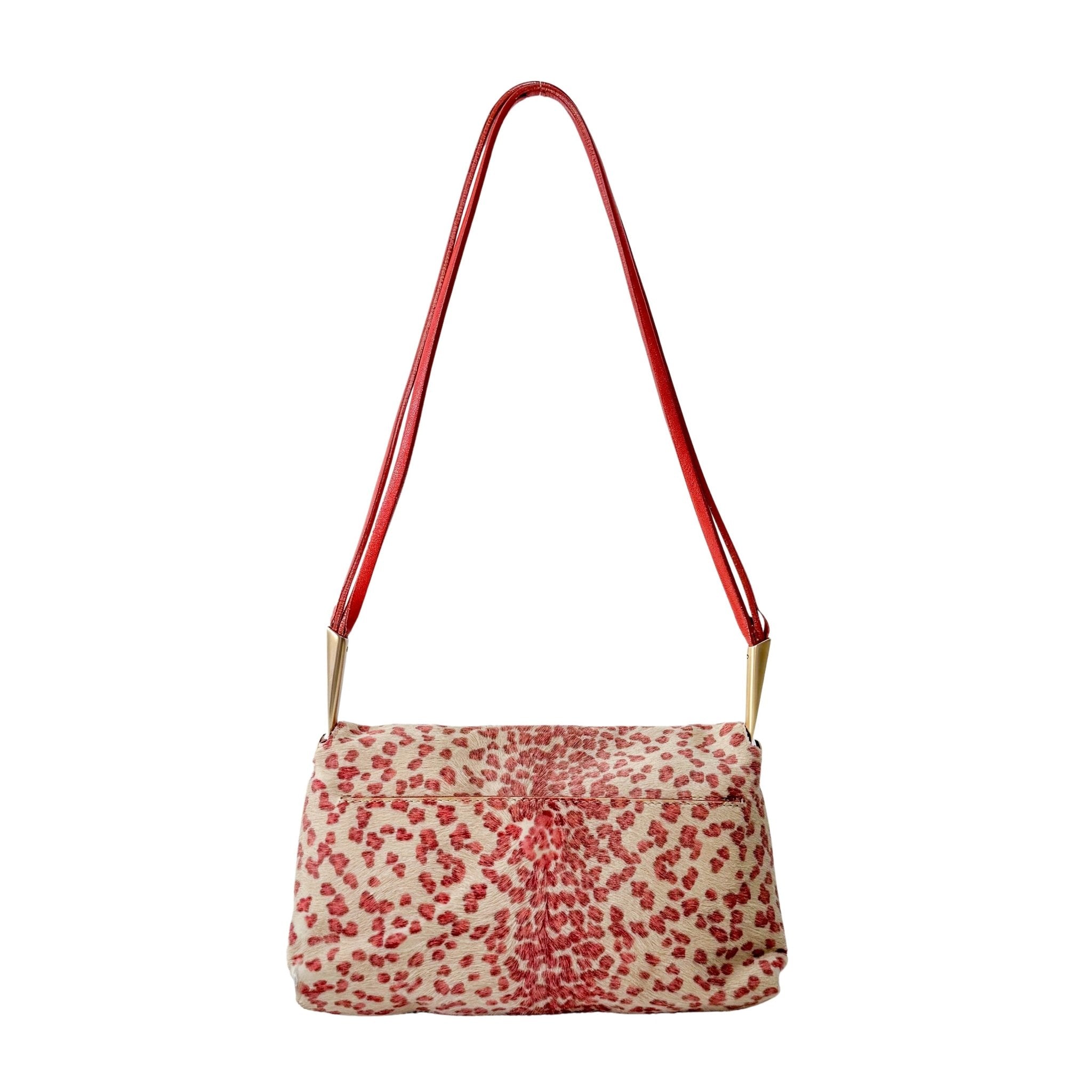 BOTTEGA VENETA Pink Leopard Print Pony Hair Shoulder Bag, in , Sold by HIVE PRELOVED - Shoulder Bags, ,