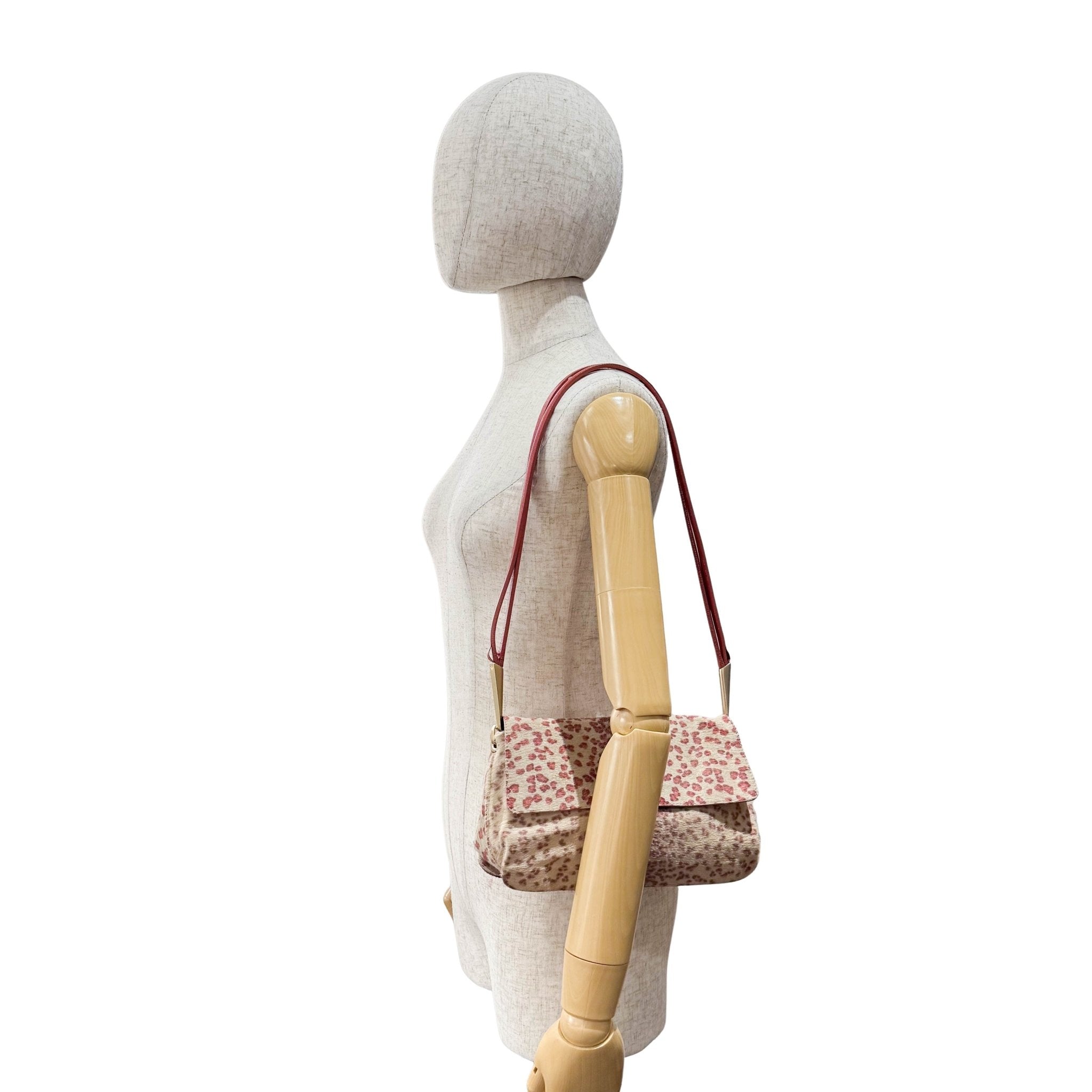 BOTTEGA VENETA Pink Leopard Print Pony Hair Shoulder Bag, in , Sold by HIVE PRELOVED - Shoulder Bags, ,