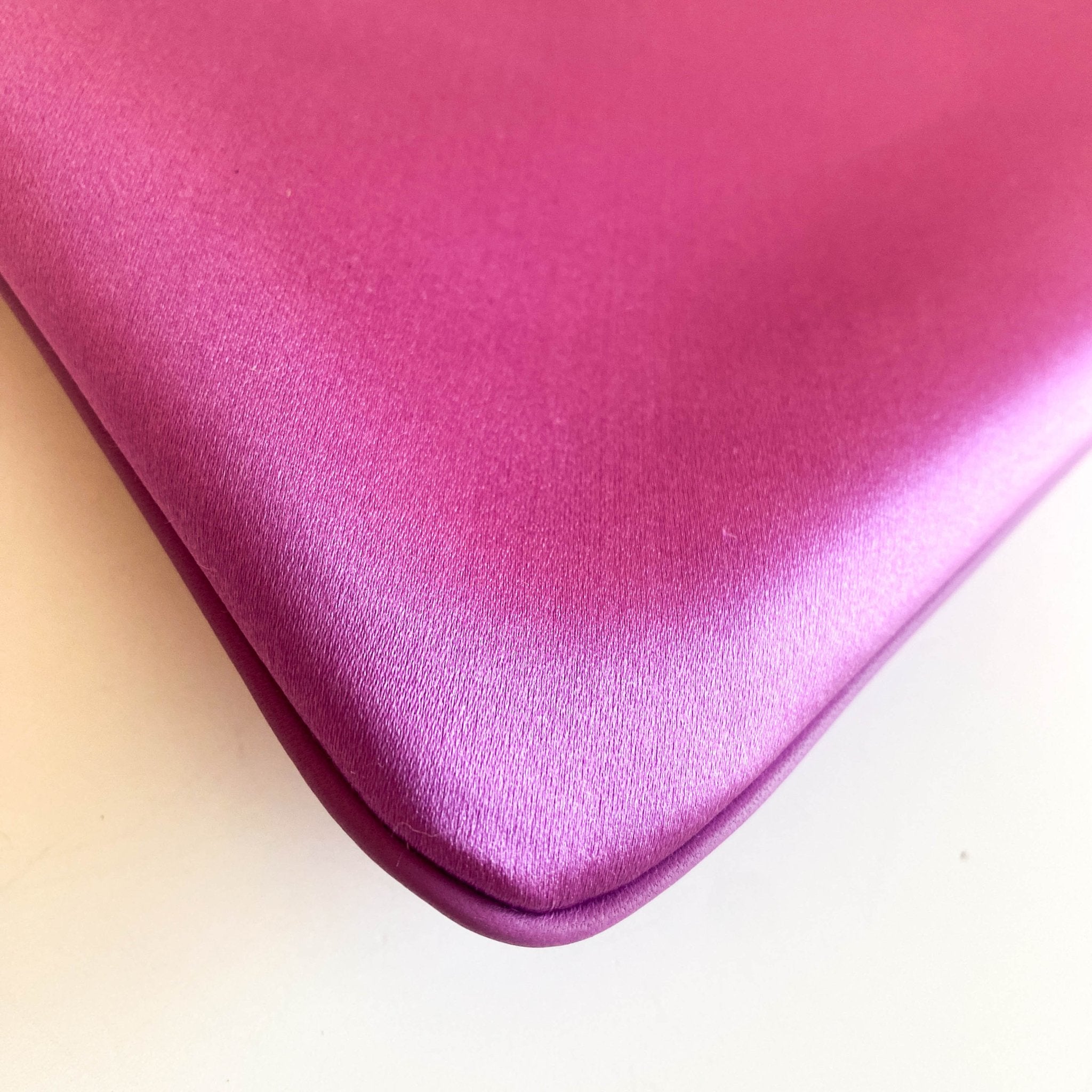 BOTTEGA VENETA Purple Satin Butterflies Embroidered Shoulder Bag, in , Sold by HIVE PRELOVED - Shoulder Bags, ,