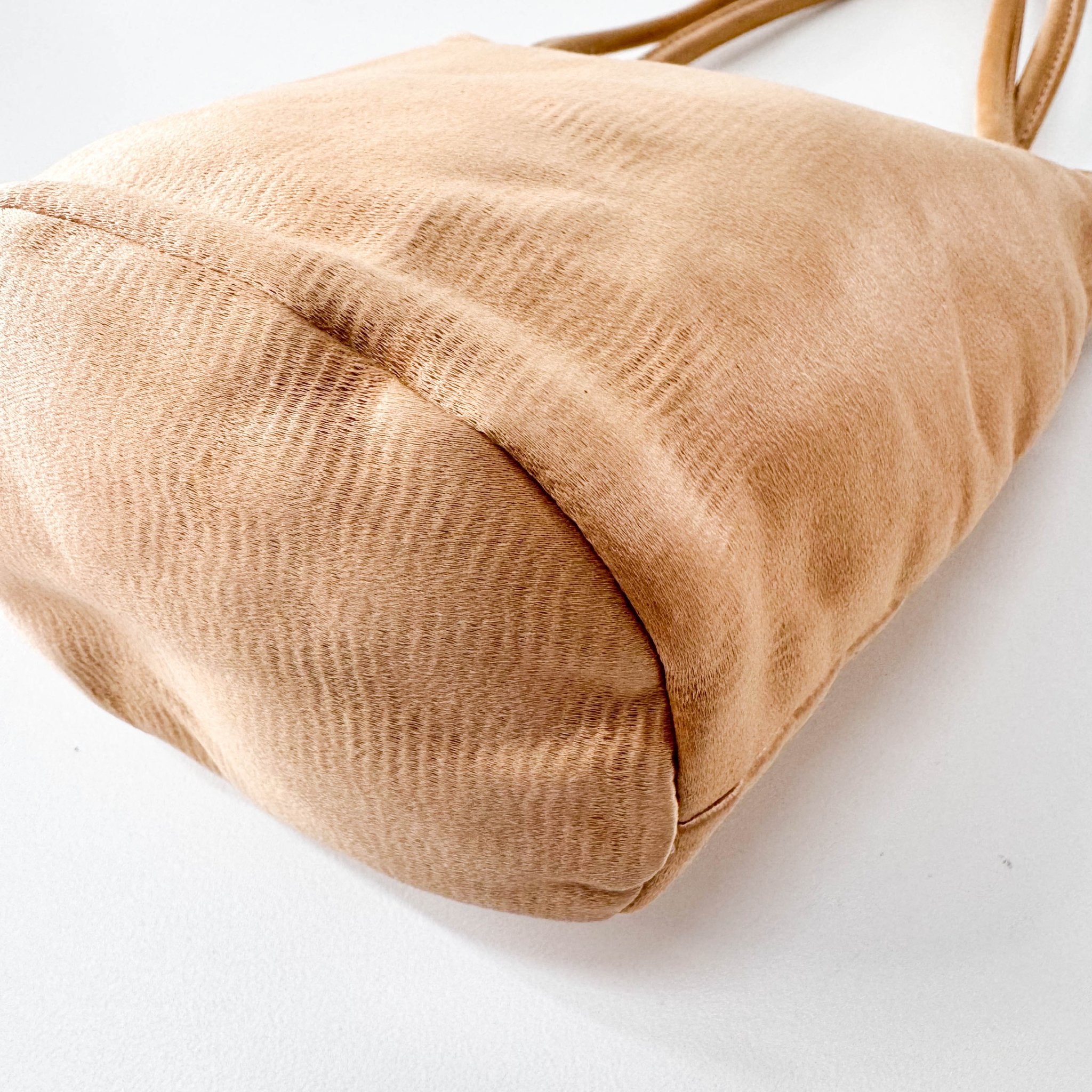 BOTTEGA VENETA Rose Gold Satin Mini Tote Bag, in , Sold by HIVE PRELOVED - Mini bags, ,