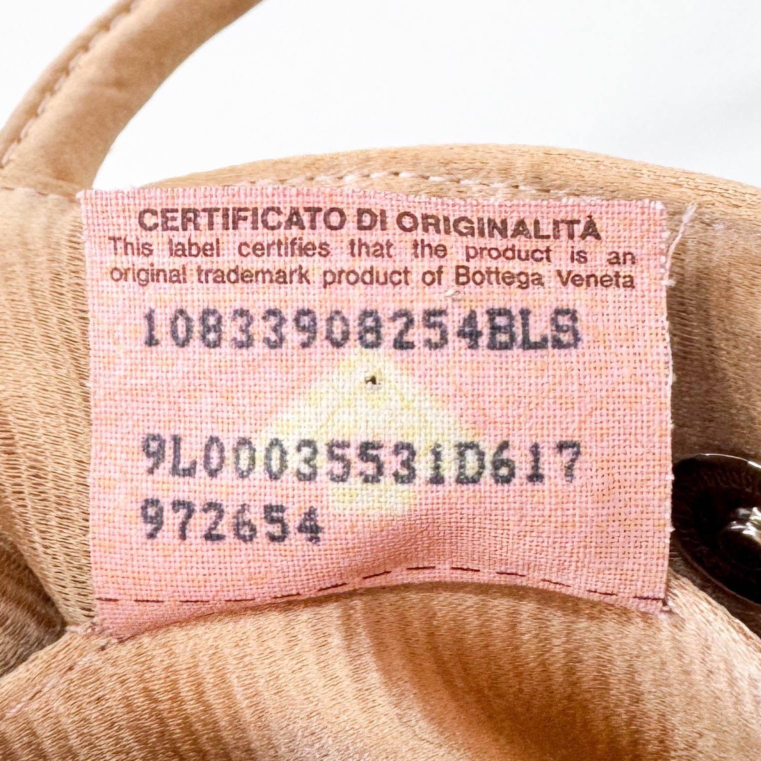 BOTTEGA VENETA Rose Gold Satin Mini Tote Bag, in , Sold by HIVE PRELOVED - Mini bags, ,