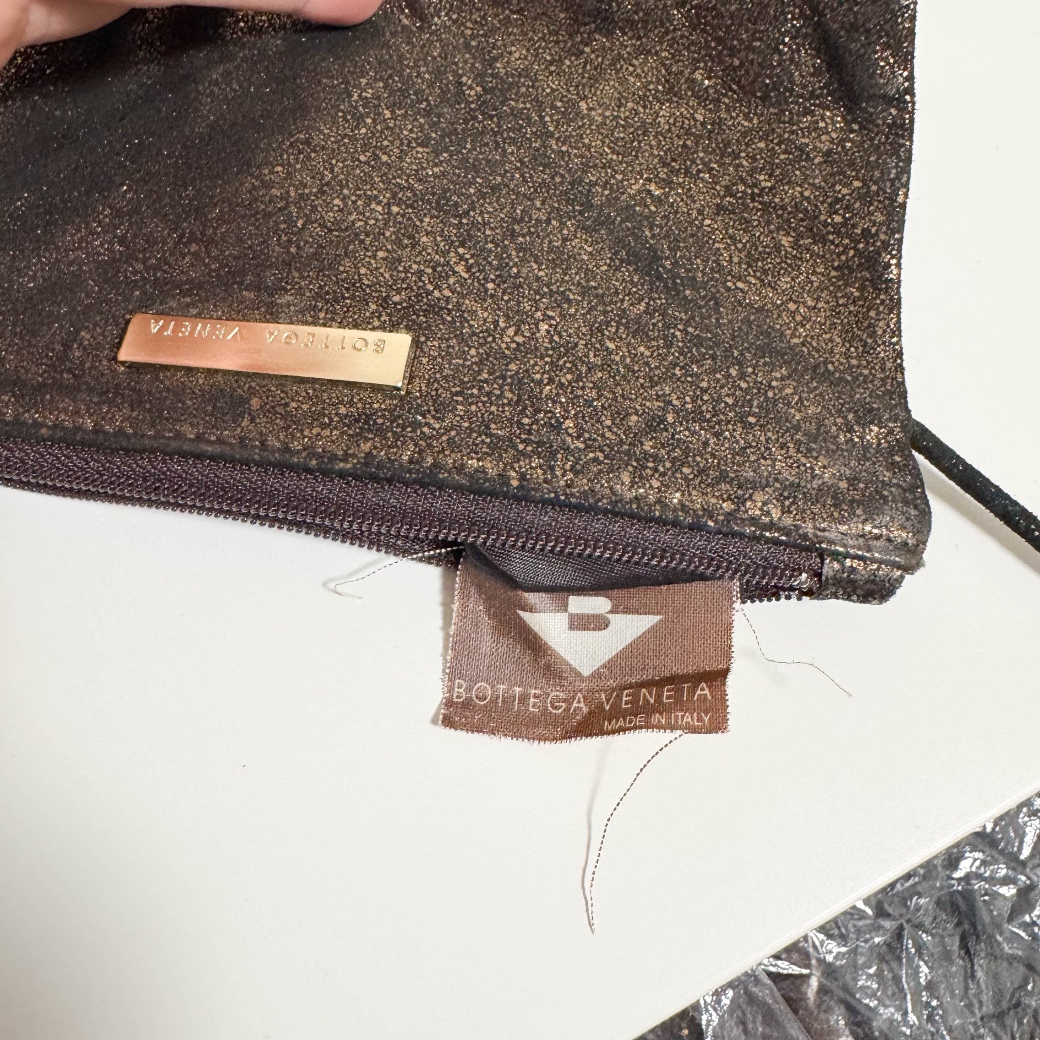 BOTTEGA VENETA Veneta Brown Fur Hobo Shoulder Bag, in , Sold by HIVE PRELOVED - Shoulder Bags, ,