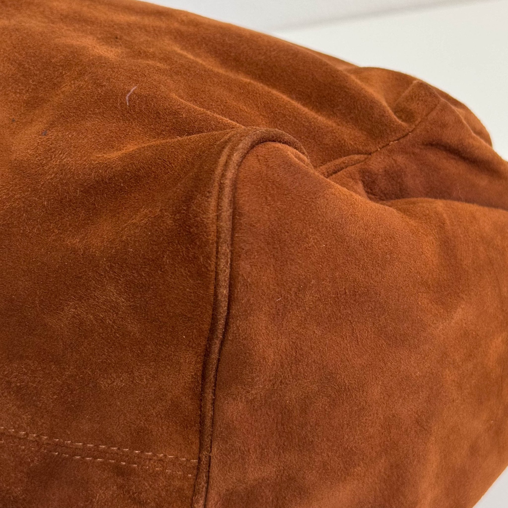 BOTTEGA VENETA Vintage Brown Suede Top Handle Bag, in , Sold by HIVE PRELOVED - Shoulder Bags, ,