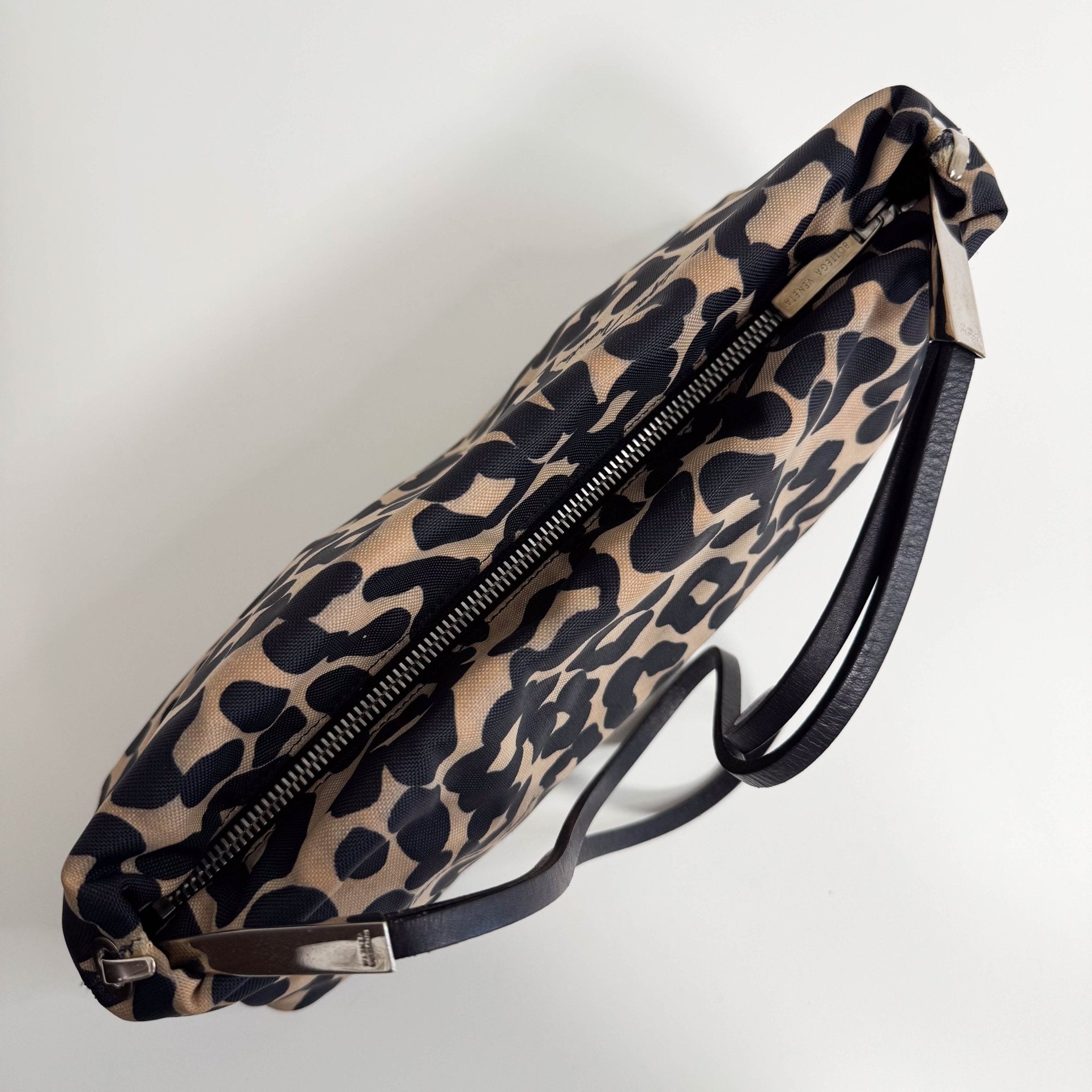 BOTTEGA VENETA Vintage Leopard Canvas Shoulder Bag, in , Sold by HIVE PRELOVED - Shoulder Bags, ,