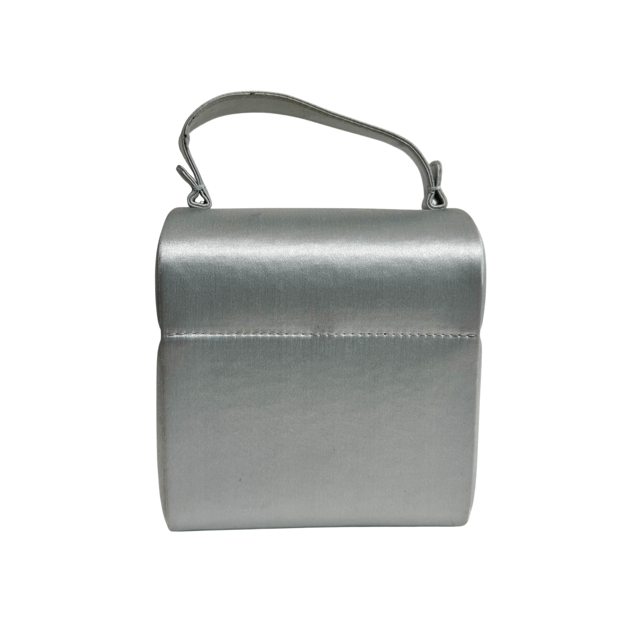 BOTTEGA VENETA Vintage Light Blue Satin Hand Bag, in , Sold by HIVE PRELOVED - Handle Bags, ,