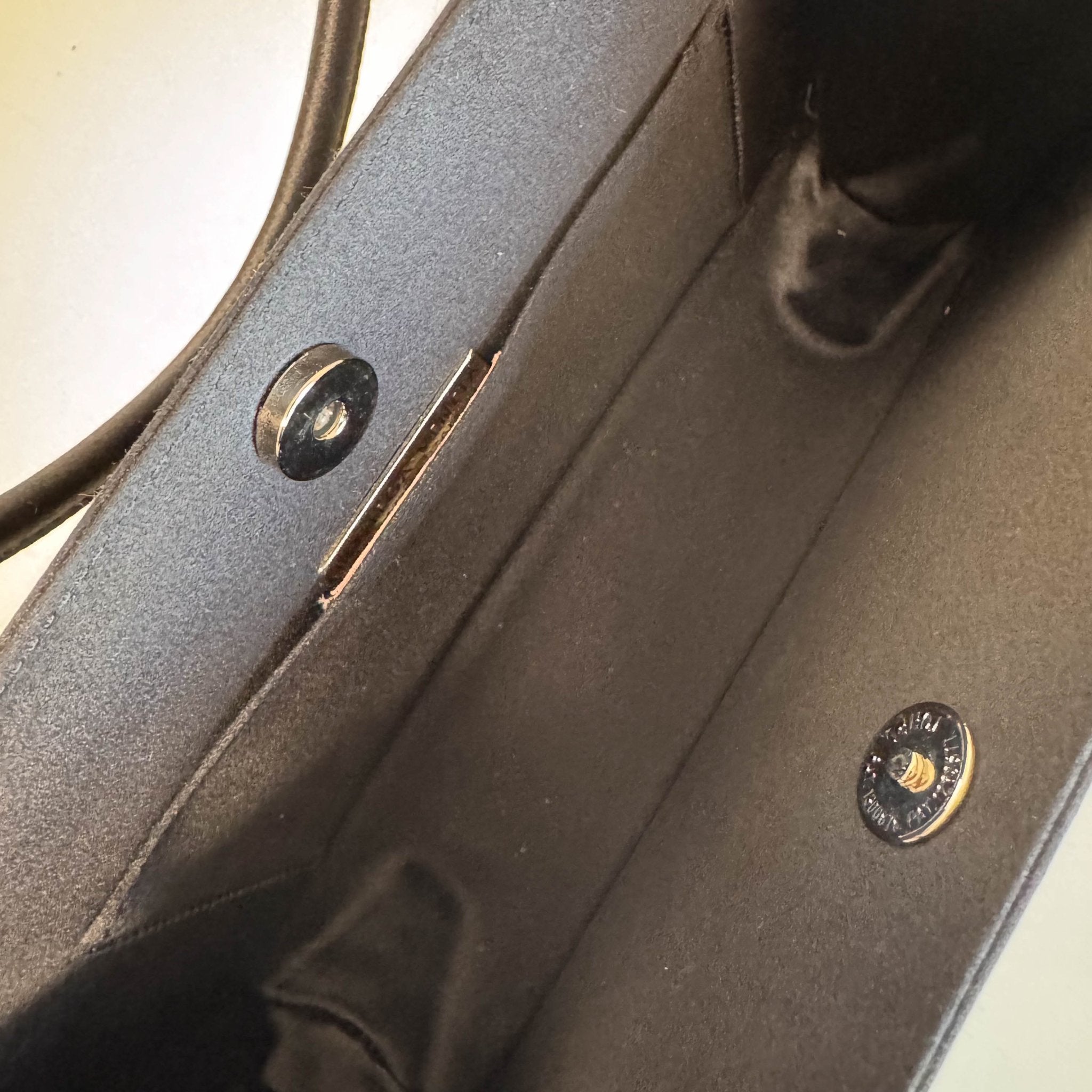 BOTTEGA VENETA Vintage Satin and Velvet Black Handle Bag, in , Sold by HIVE PRELOVED - Handle Bags, ,