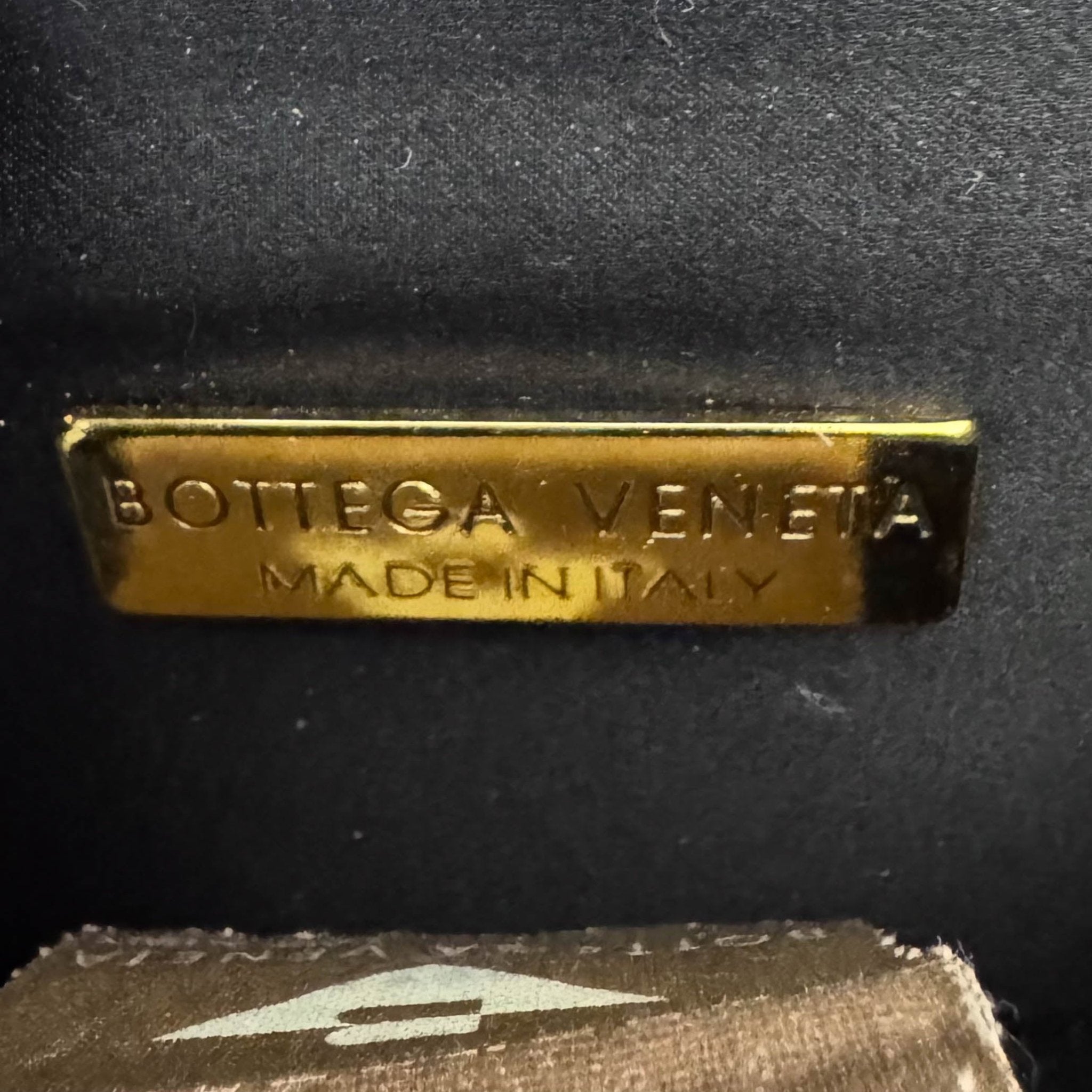 BOTTEGA VENETA Vintage Satin Intrecciato Black Hand bag, in , Sold by HIVE PRELOVED - Handle Bags, ,