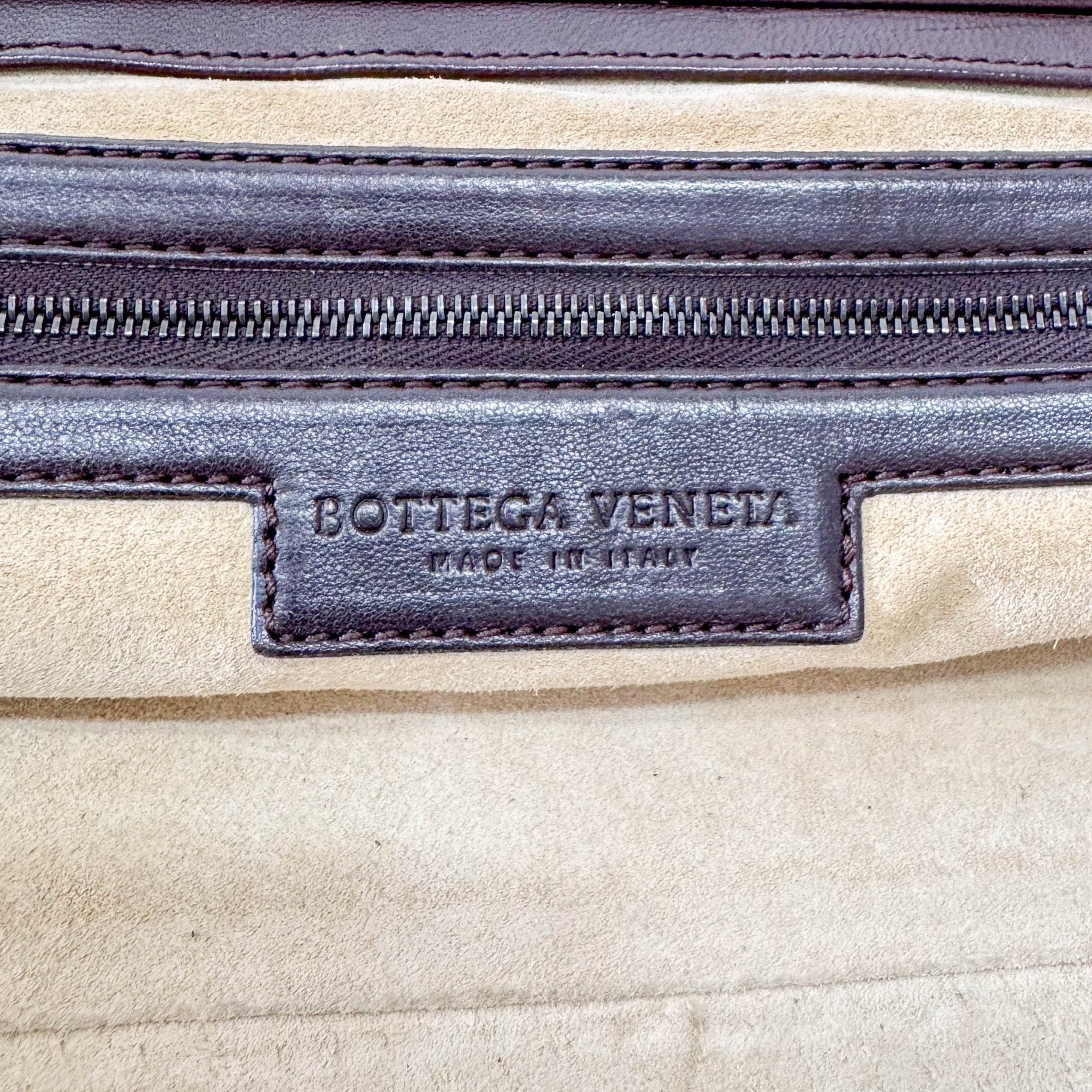 BOTTEGA VENETA Y2K Intrecciato Brown Leather Shoulder Bag, in , Sold by HIVE PRELOVED - Shoulder Bags, ,
