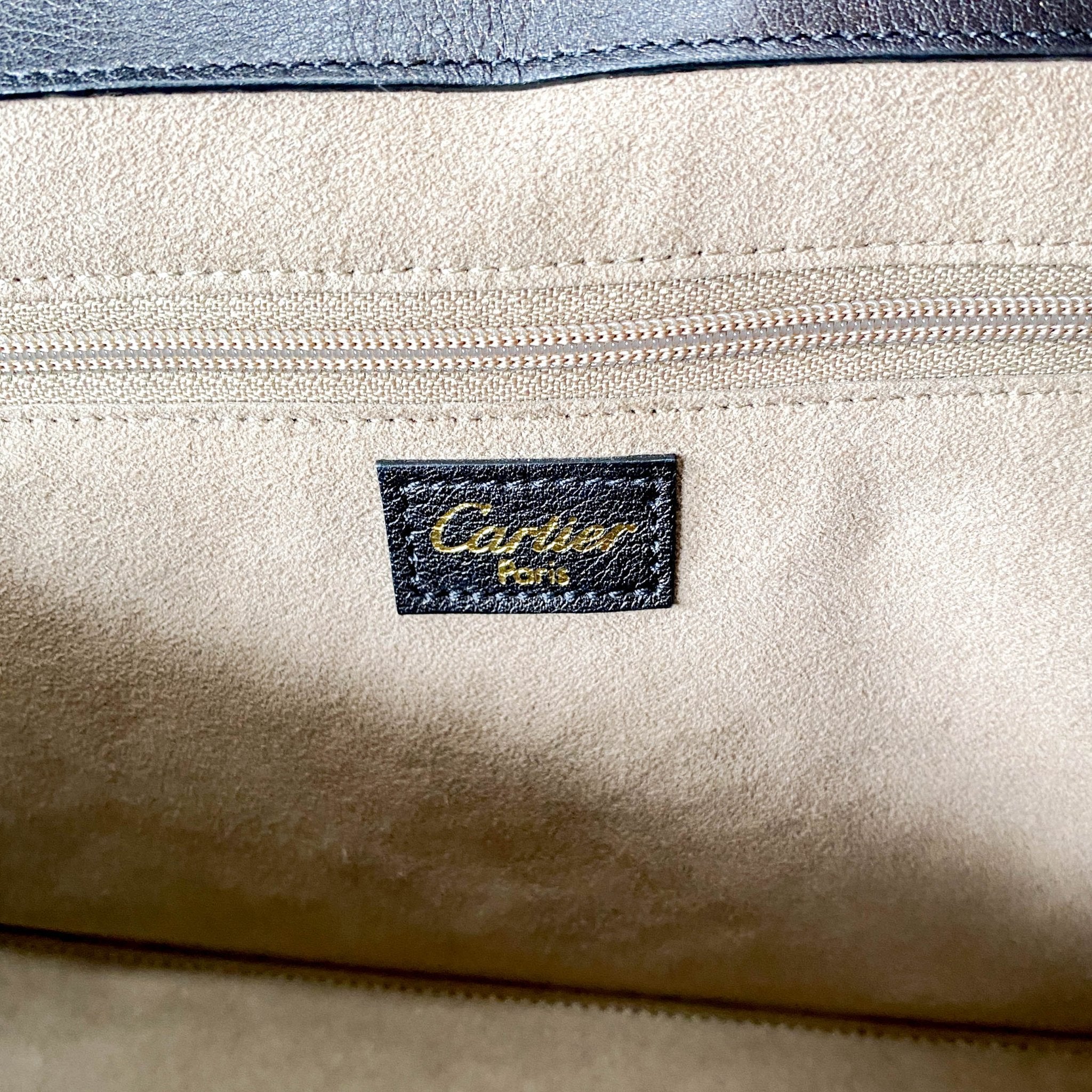 CARTIER Brown Zebra Printed Pony Hair Shoulder Bag, in , Sold by HIVE PRELOVED - Shoulder Bags, ,