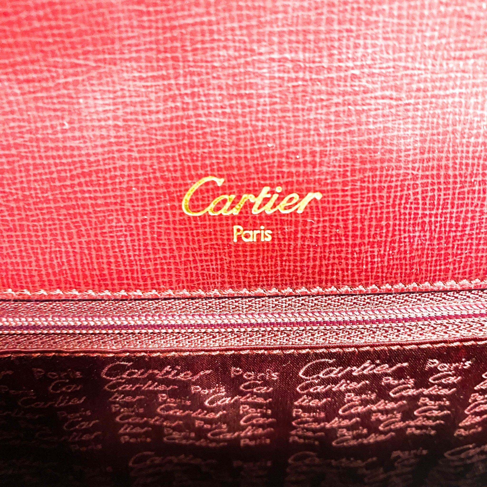 CARTIER Must de Cartier Top Handle Leather Bag, in , Sold by HIVE PRELOVED - Handle Bags, ,