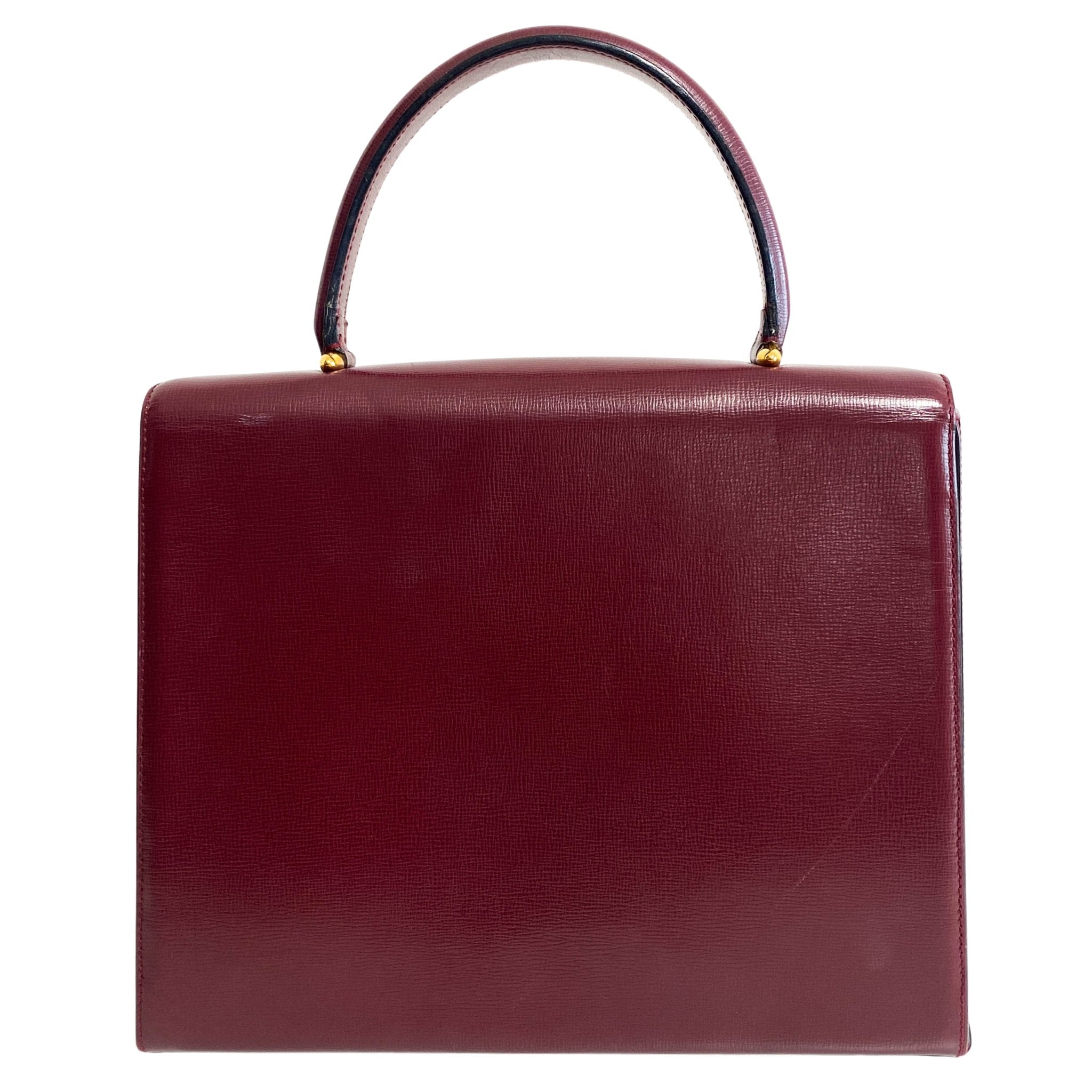 CARTIER Must de Cartier Top Handle Leather Bag, in , Sold by HIVE PRELOVED - Handle Bags, ,