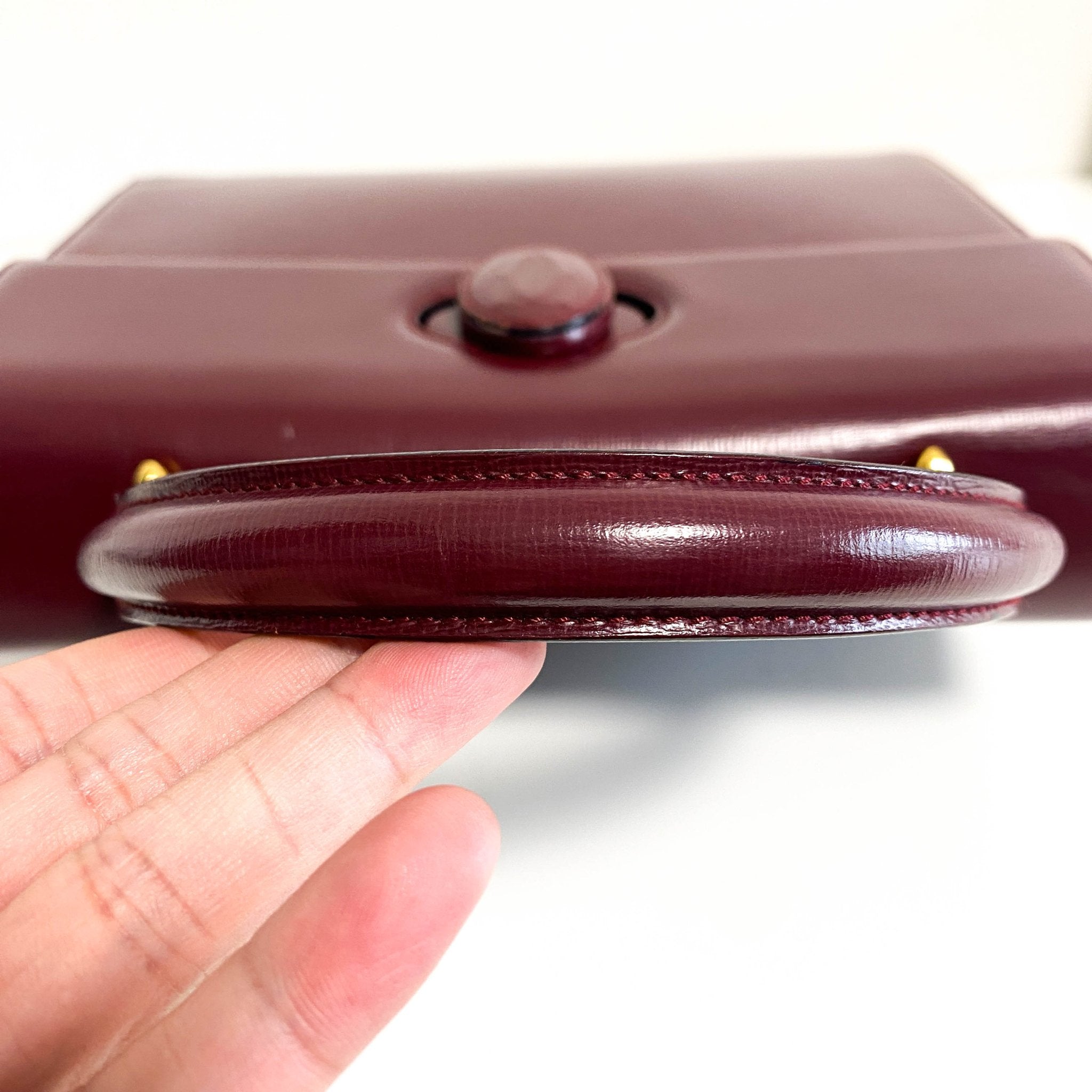 CARTIER Must de Cartier Top Handle Leather Bag, in , Sold by HIVE PRELOVED - Handle Bags, ,