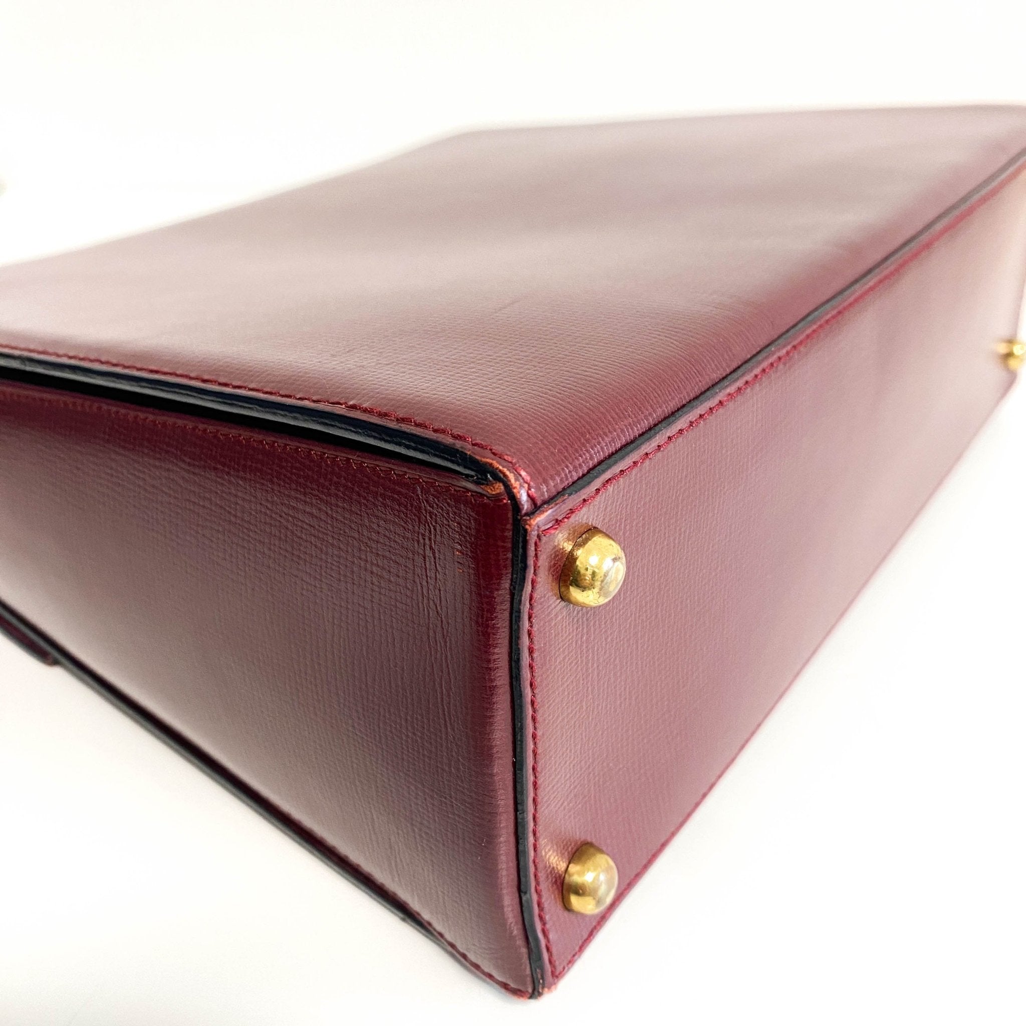 CARTIER Must de Cartier Top Handle Leather Bag, in , Sold by HIVE PRELOVED - Handle Bags, ,