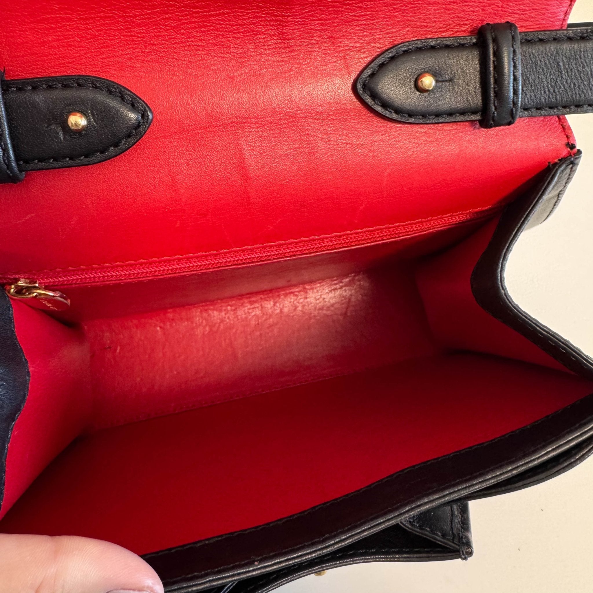 CARTIER Panthère Black Leather Shoulder Bag, in , Sold by HIVE PRELOVED - Shoulder Bags, ,