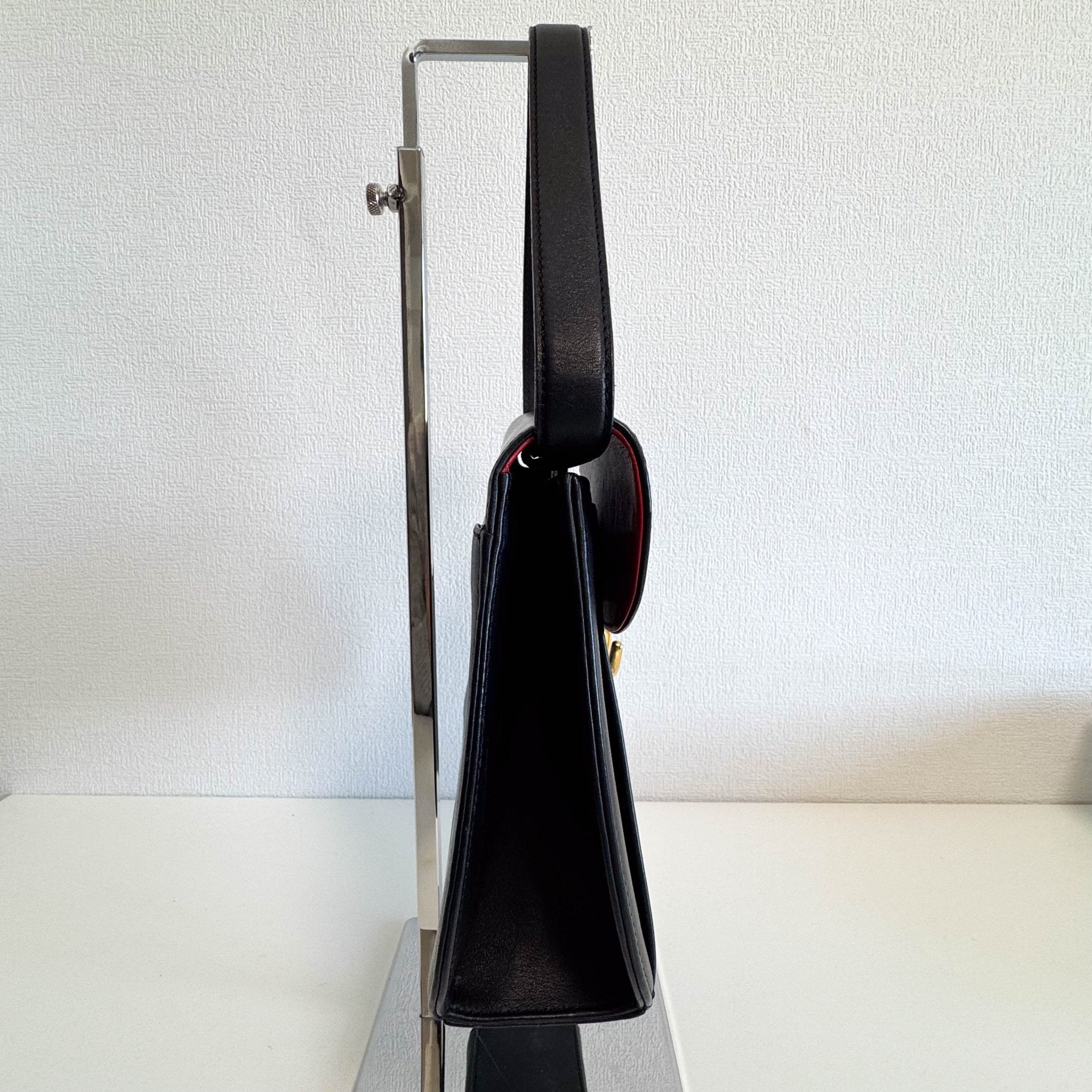 CARTIER Panthère Black Leather Shoulder Bag, in , Sold by HIVE PRELOVED - Shoulder Bags, ,