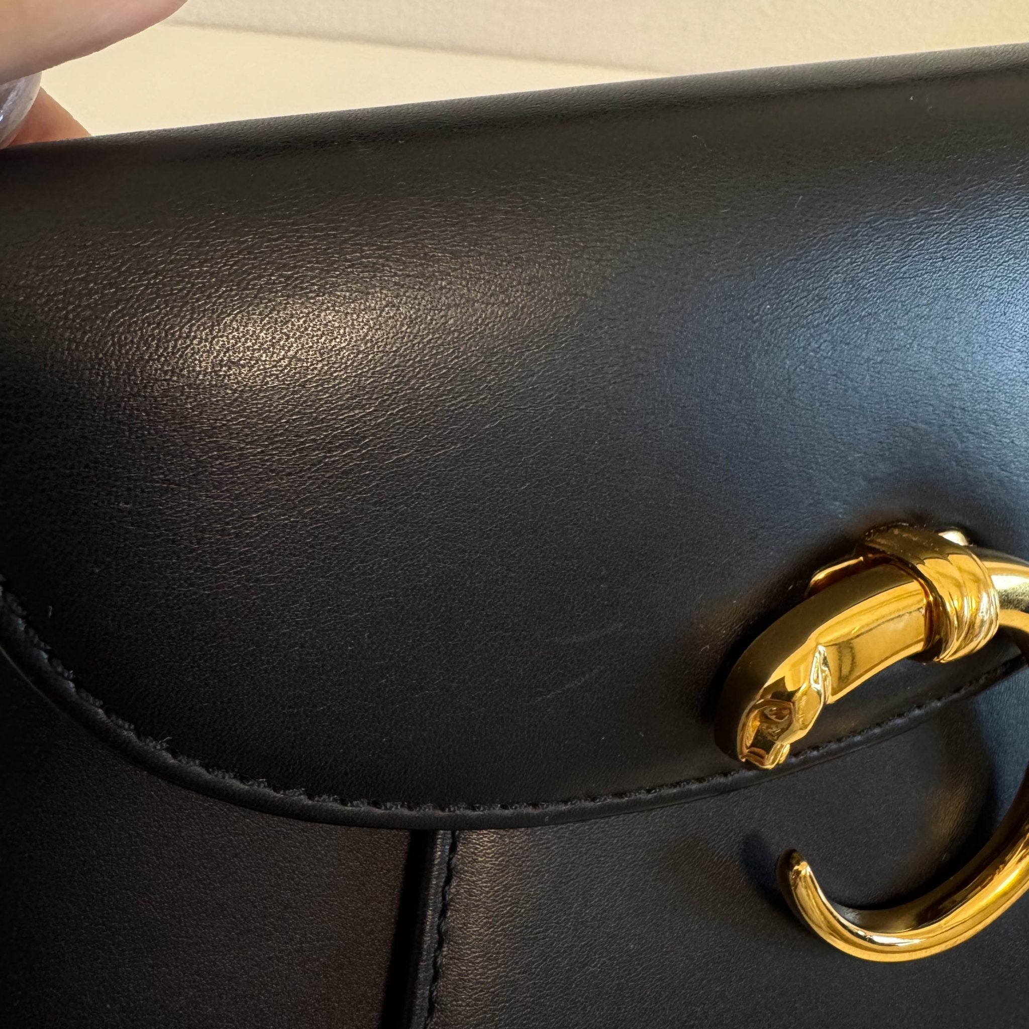 CARTIER Panthère Black Leather Shoulder Bag, in , Sold by HIVE PRELOVED - Shoulder Bags, ,
