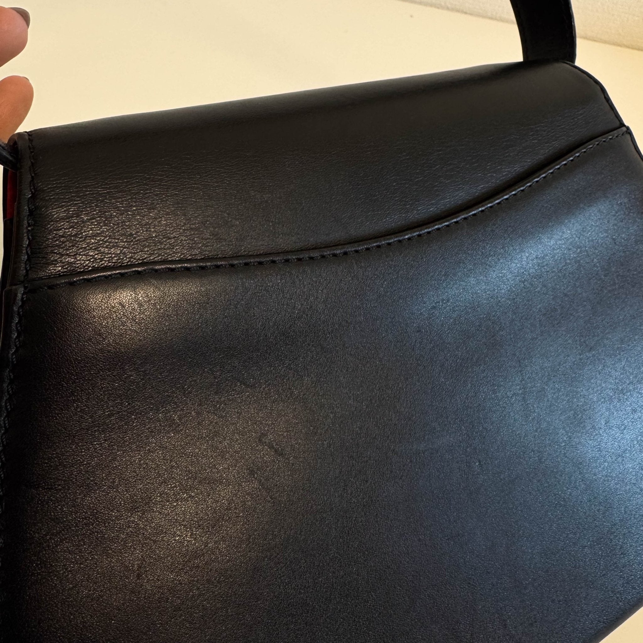 CARTIER Panthère Black Leather Shoulder Bag, in , Sold by HIVE PRELOVED - Shoulder Bags, ,