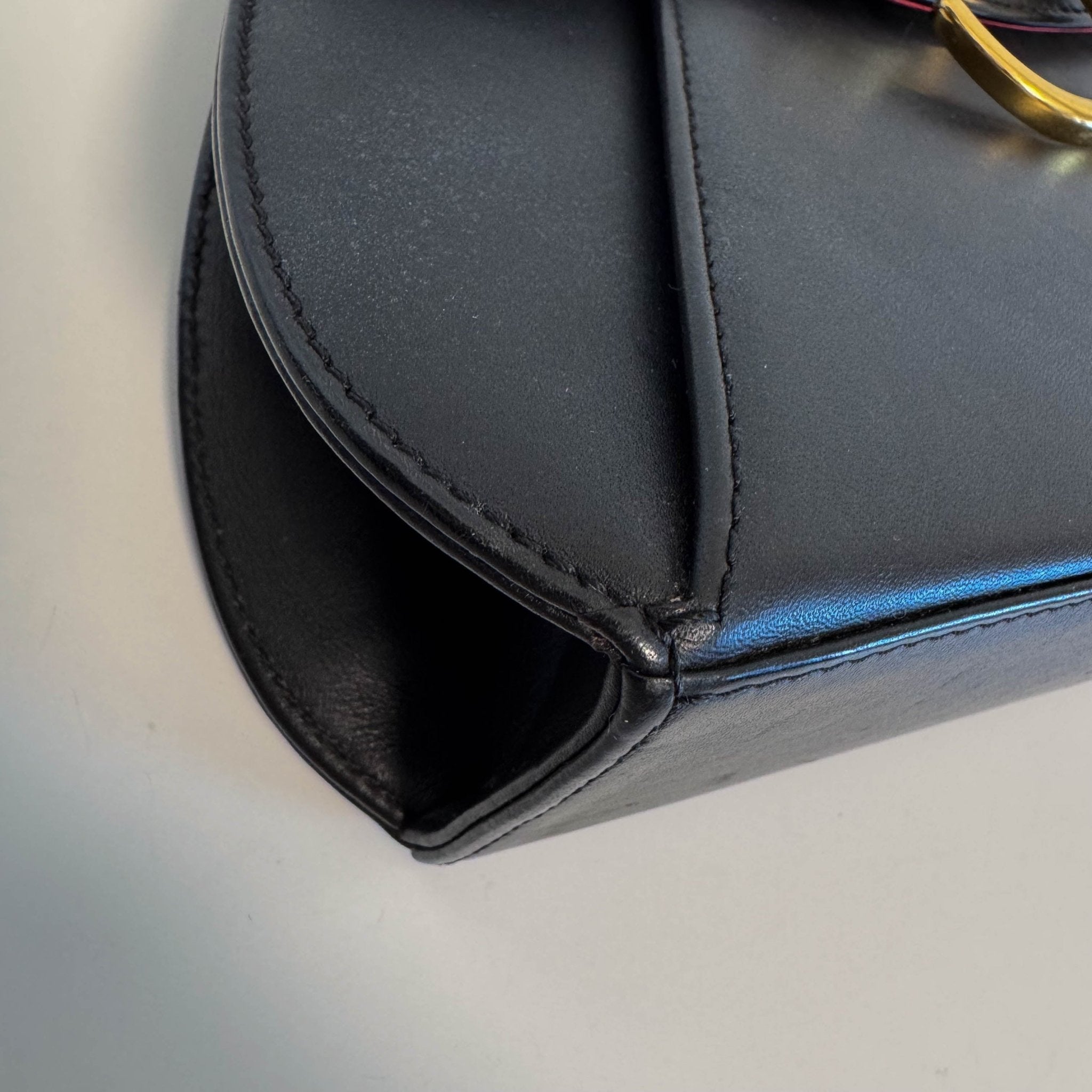 CARTIER Panthère Black Leather Shoulder Bag, in , Sold by HIVE PRELOVED - Shoulder Bags, ,