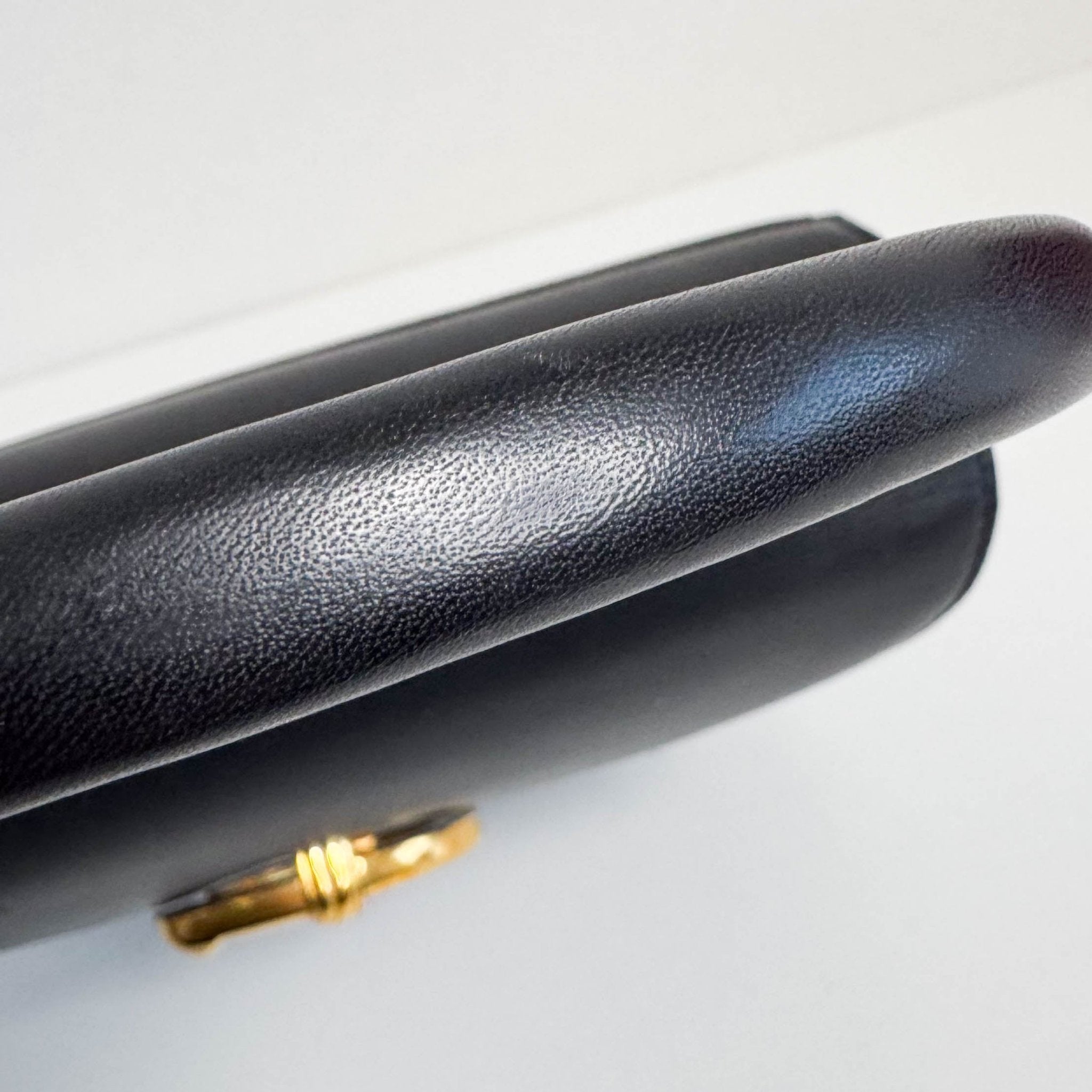 CARTIER Panthère Black Leather Top Handle Bag, in , Sold by HIVE PRELOVED - Handle Bags, ,