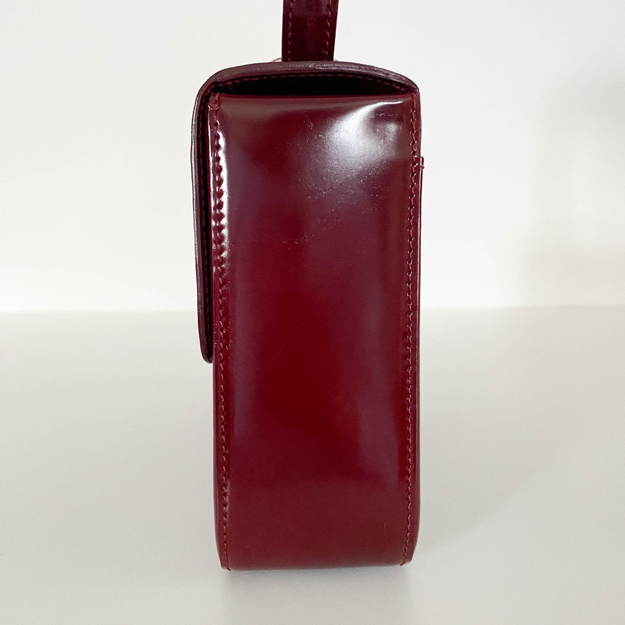 CARTIER Panthère Burgundy Leather Crossbody bag, in , Sold by HIVE PRELOVED - Crossbody bags, ,
