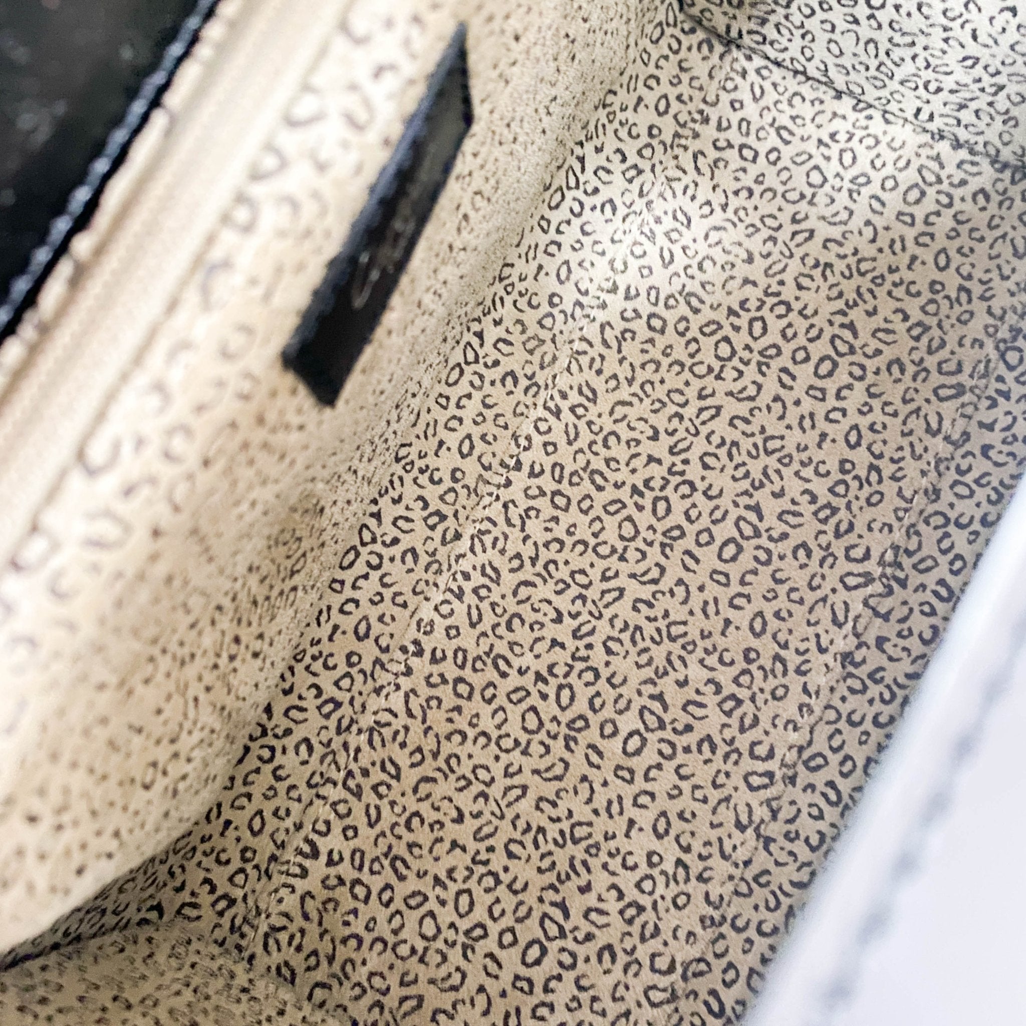 CARTIER Panthère de Cartie Black Box Calf Leather Top Handle Bag Silver Hardware, in , Sold by HIVE PRELOVED - Handle Bags, ,