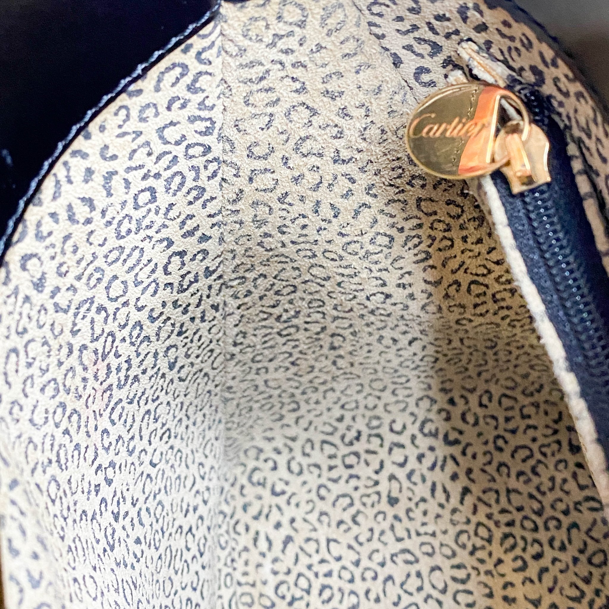 Cartier Panthère Leather Shoulder bag Black, in , Sold by HIVE PRELOVED - Shoulder Bags, ,