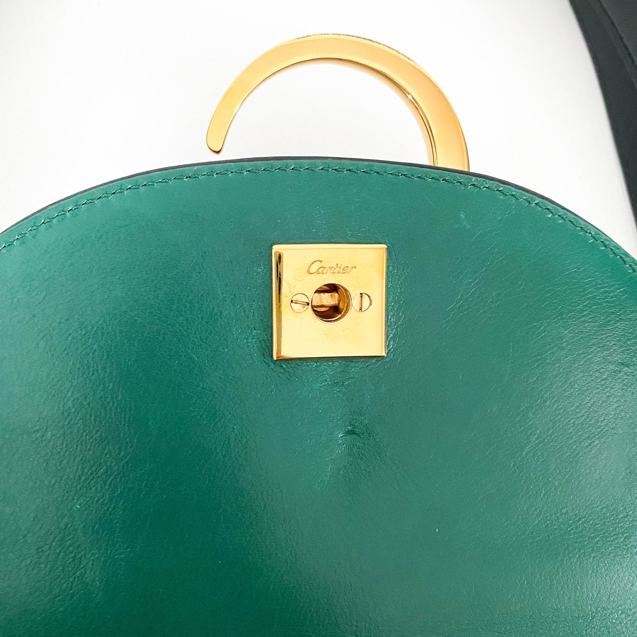 CARTIER Panthère Leather Shoulder bag Black, in , Sold by HIVE PRELOVED - Shoulder Bags, Totes,